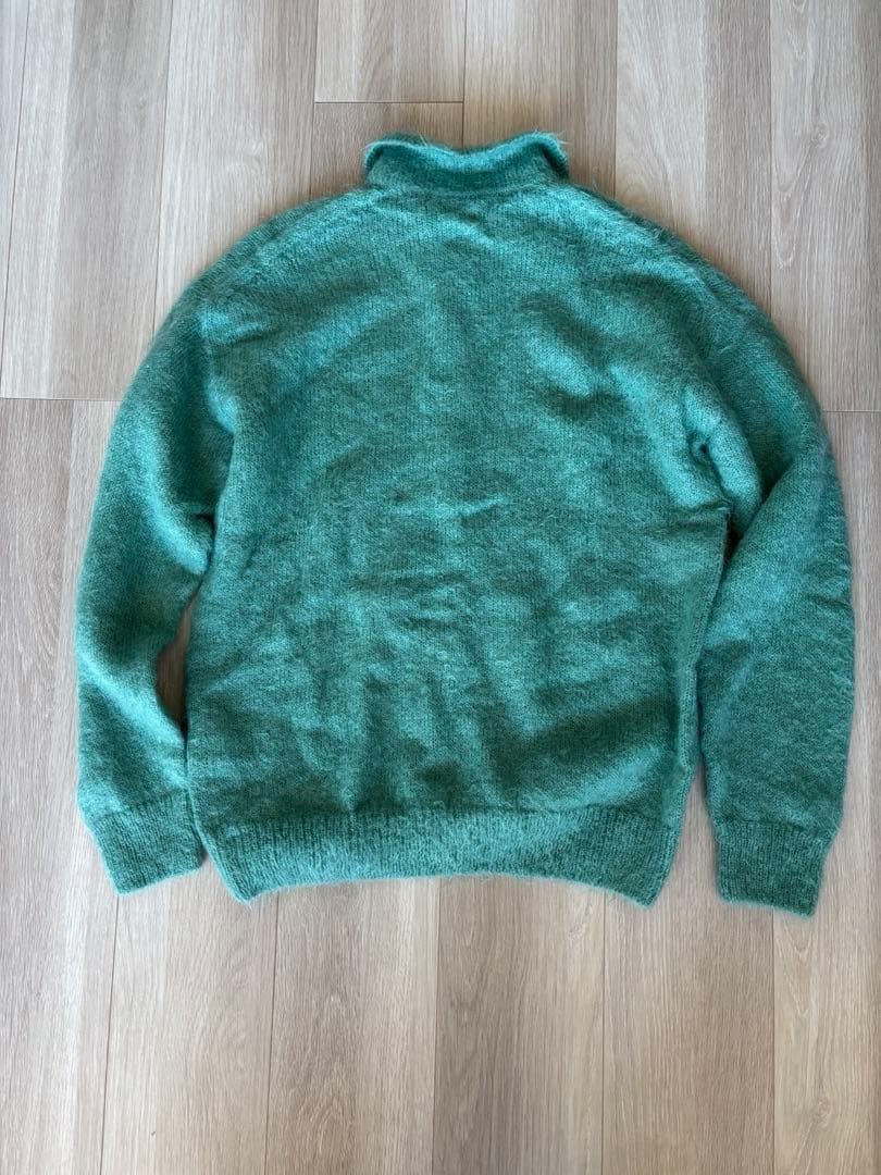 Auralee AURALEE BRUSHED SUPER KID MOHAIR KNIT POLO 3 Size US L / EU 52-54 / 3 - 3 Thumbnail