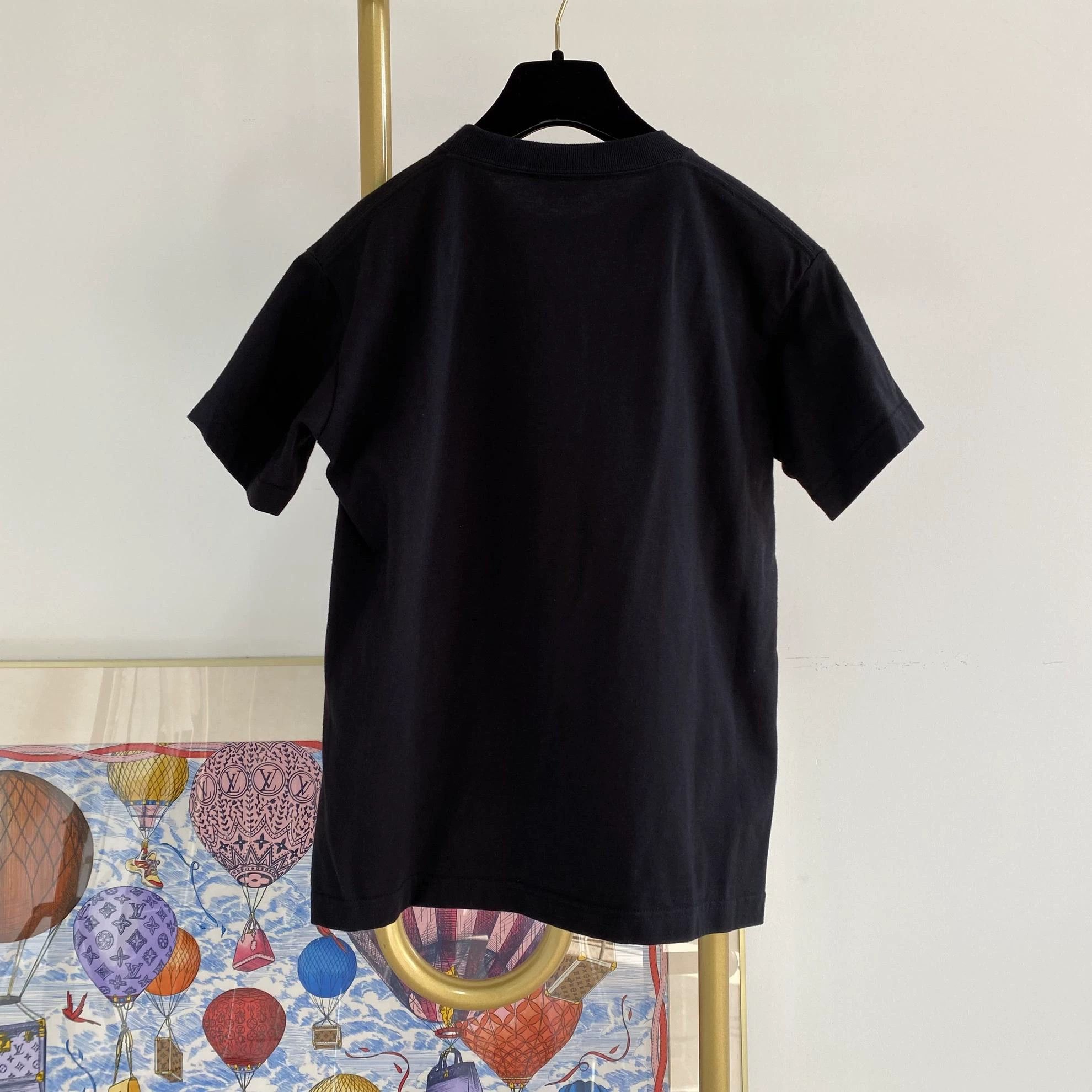 Balenciaga Balenciaga Black Logo Tee L 7255 Size US L / EU 52-54 / 3 - 2 Thumbnail