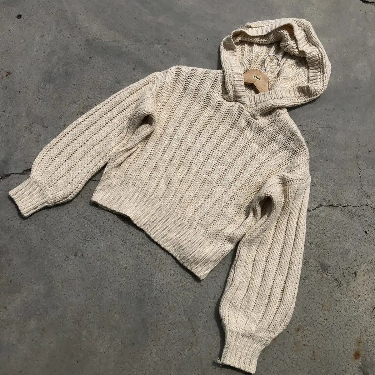 Homespun Knitwear × Japanese Brand Japanesebrand Knitsweater Strecth/Pullover With Hoodie Size US L / EU 52-54 / 3 - 2 Thumbnail