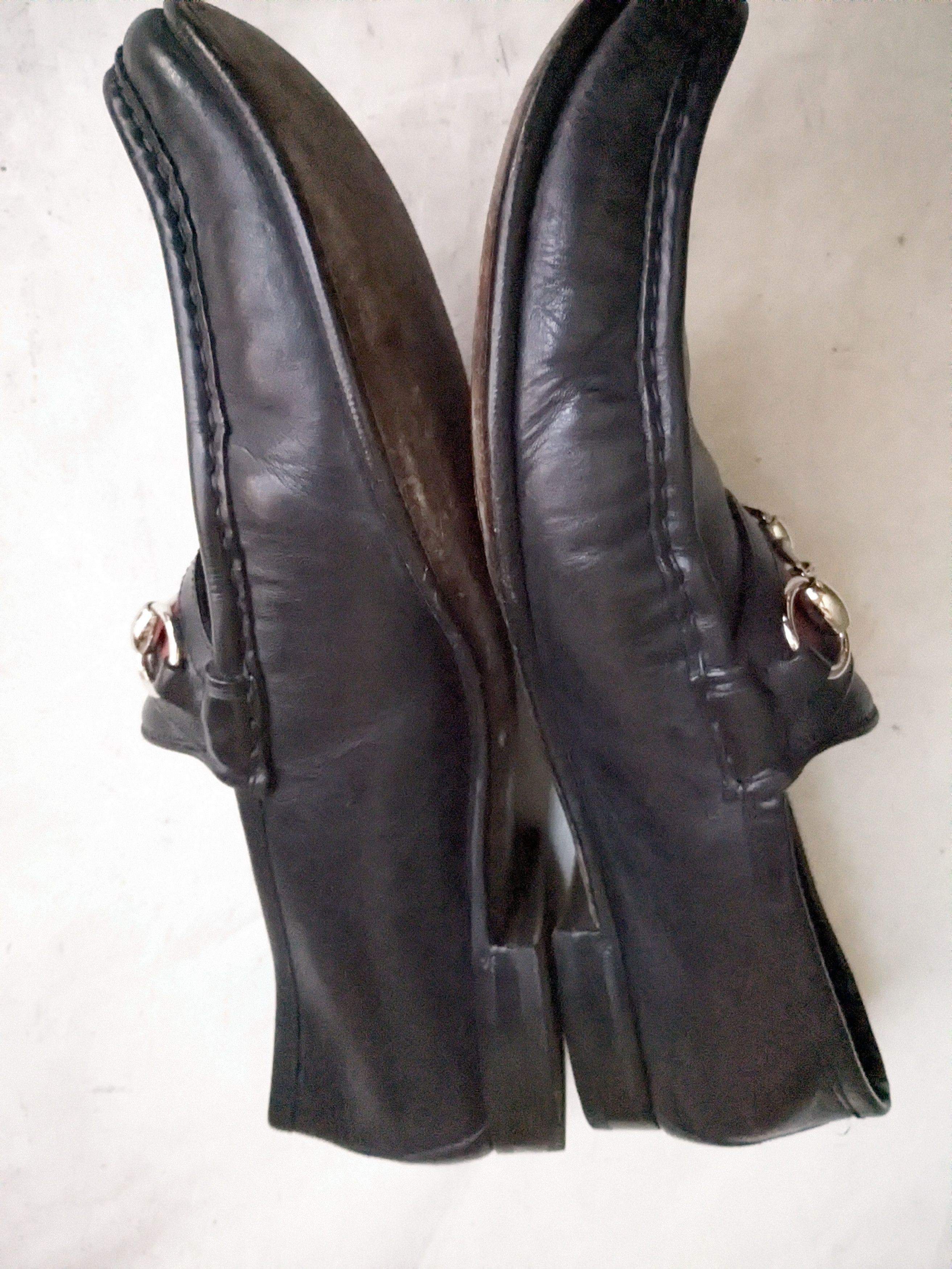 Gucci Gucci Horsebit Loafers Black Leather 11.5 D Size US 11.5 / EU 44-45 - 6 Thumbnail