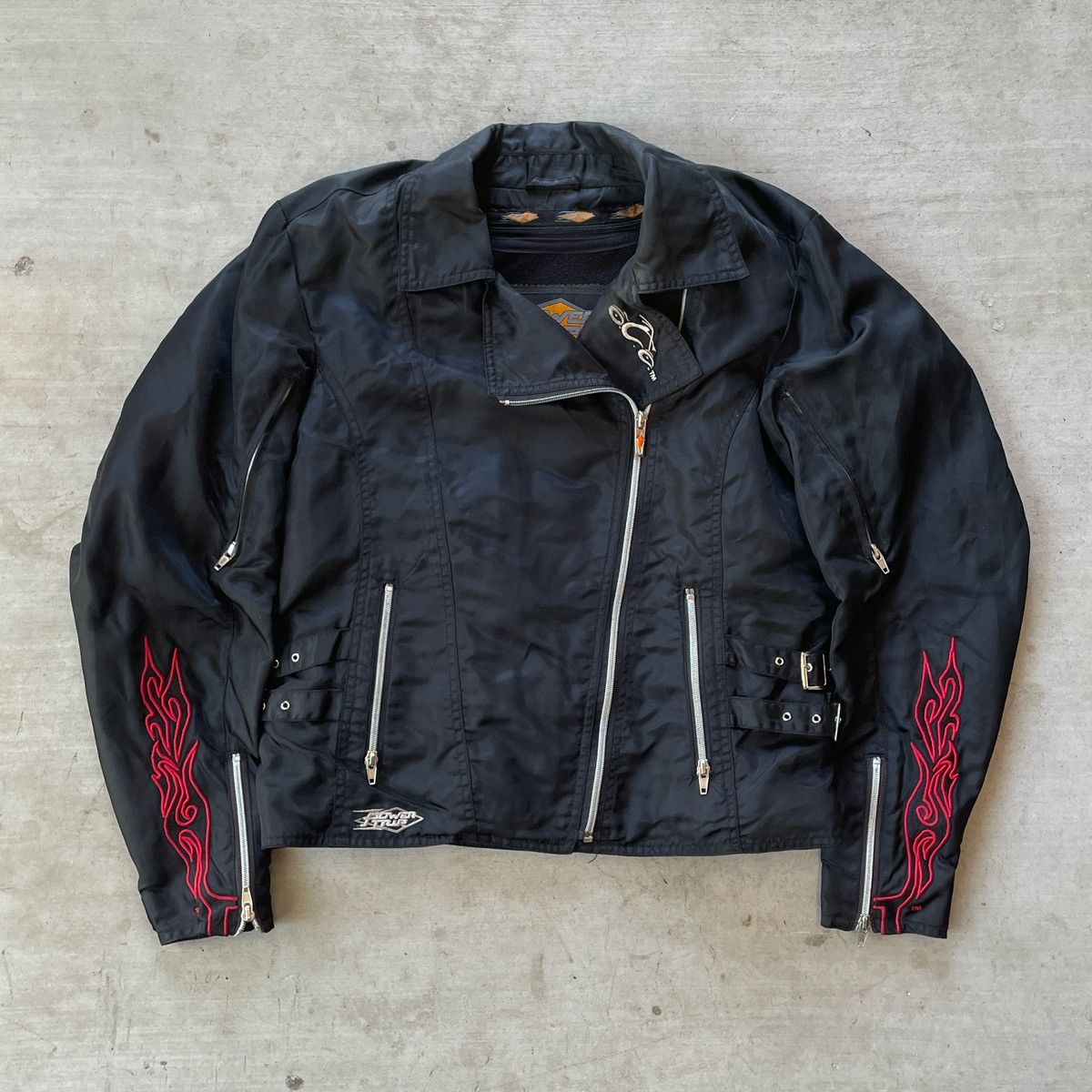 Harley Davidson × Vintage Vintage Orange County Choppers Biker Jacket Size M / US 6-8 / IT 42-44 - 1 Thumbnail