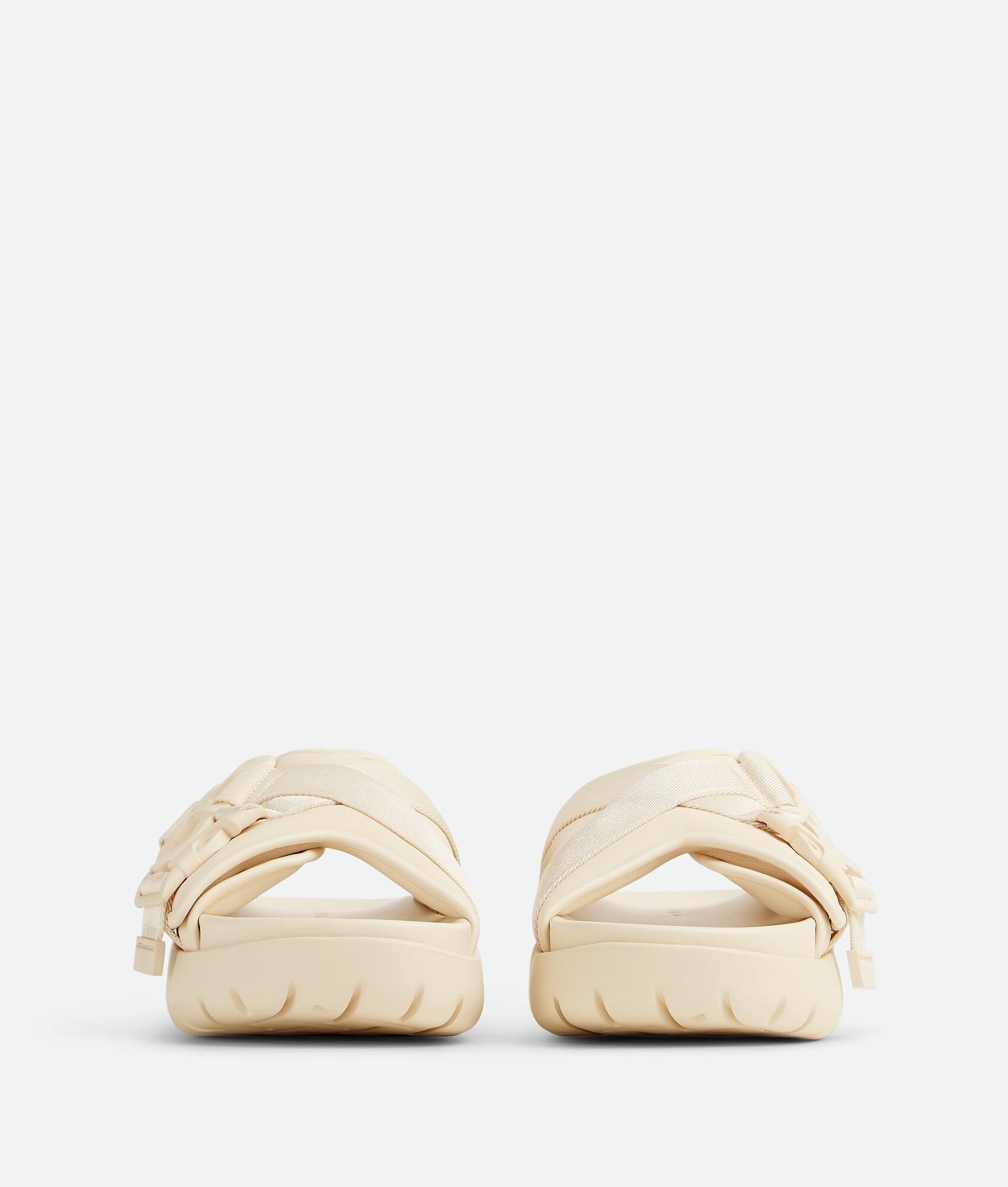 Bottega Veneta o1w1db10225 Snap Slide Sandals in Sea Salt Size US 10 / EU 43 - 2 Thumbnail