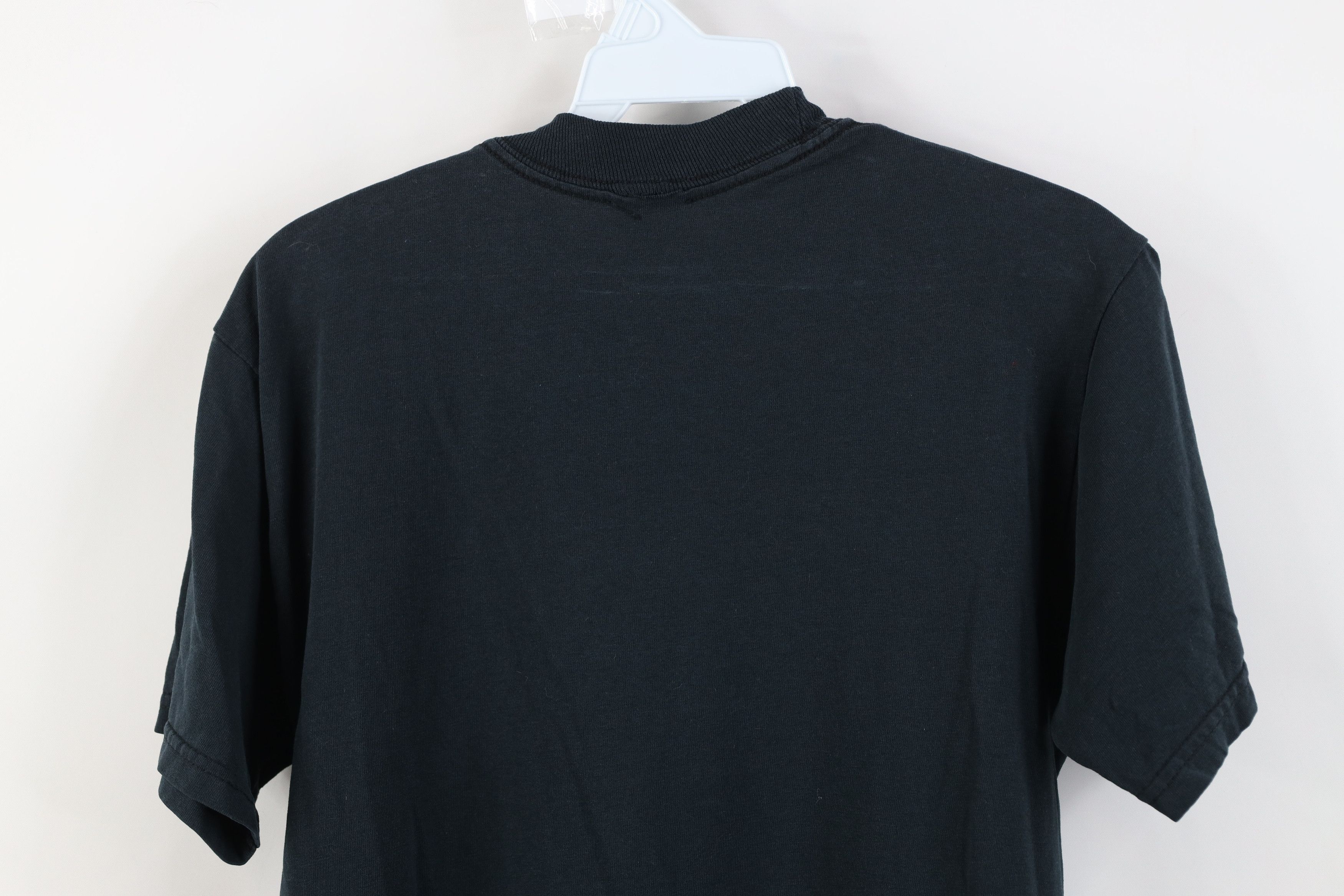 Vintage Vintage 90s The Music Man Play Short Sleeve T-Shirt Black Size US S / EU 44-46 / 1 - 12 Thumbnail