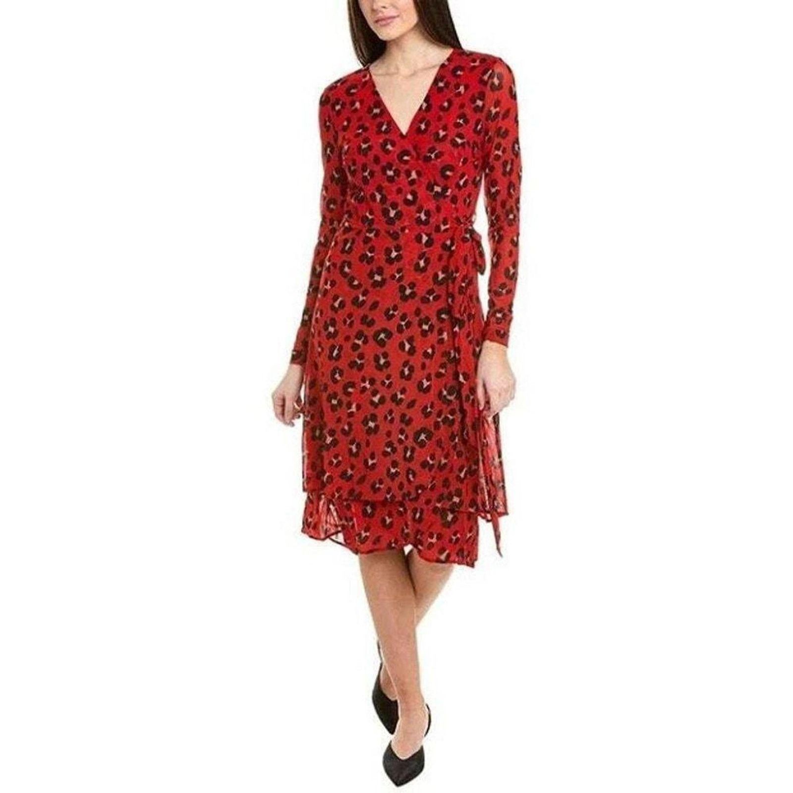 The Unbranded Brand Cabi siren wrap midi dress Size M / US 6-8 / IT 42-44 - 1 Thumbnail