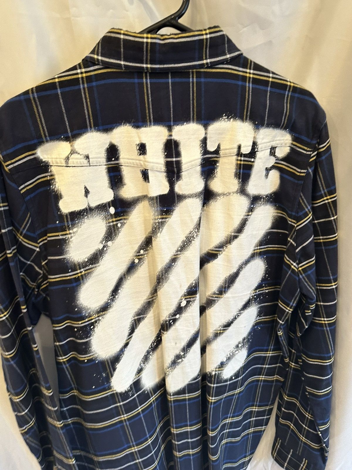 Off-White Off-White Plaid Shirt Size US L / EU 52-54 / 3 - 7 Thumbnail