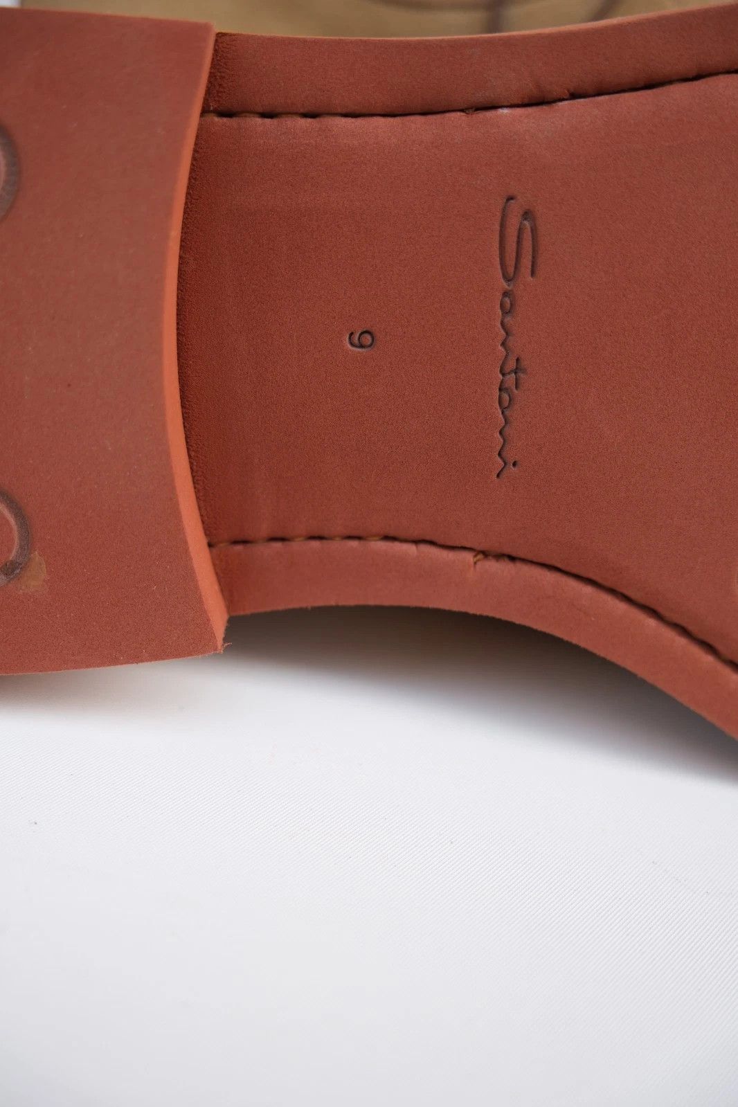 Santoni New Santoni Derby Suede Beige UK 9 US 10 EU 43 Size US 10 / EU 43 - 8 Thumbnail