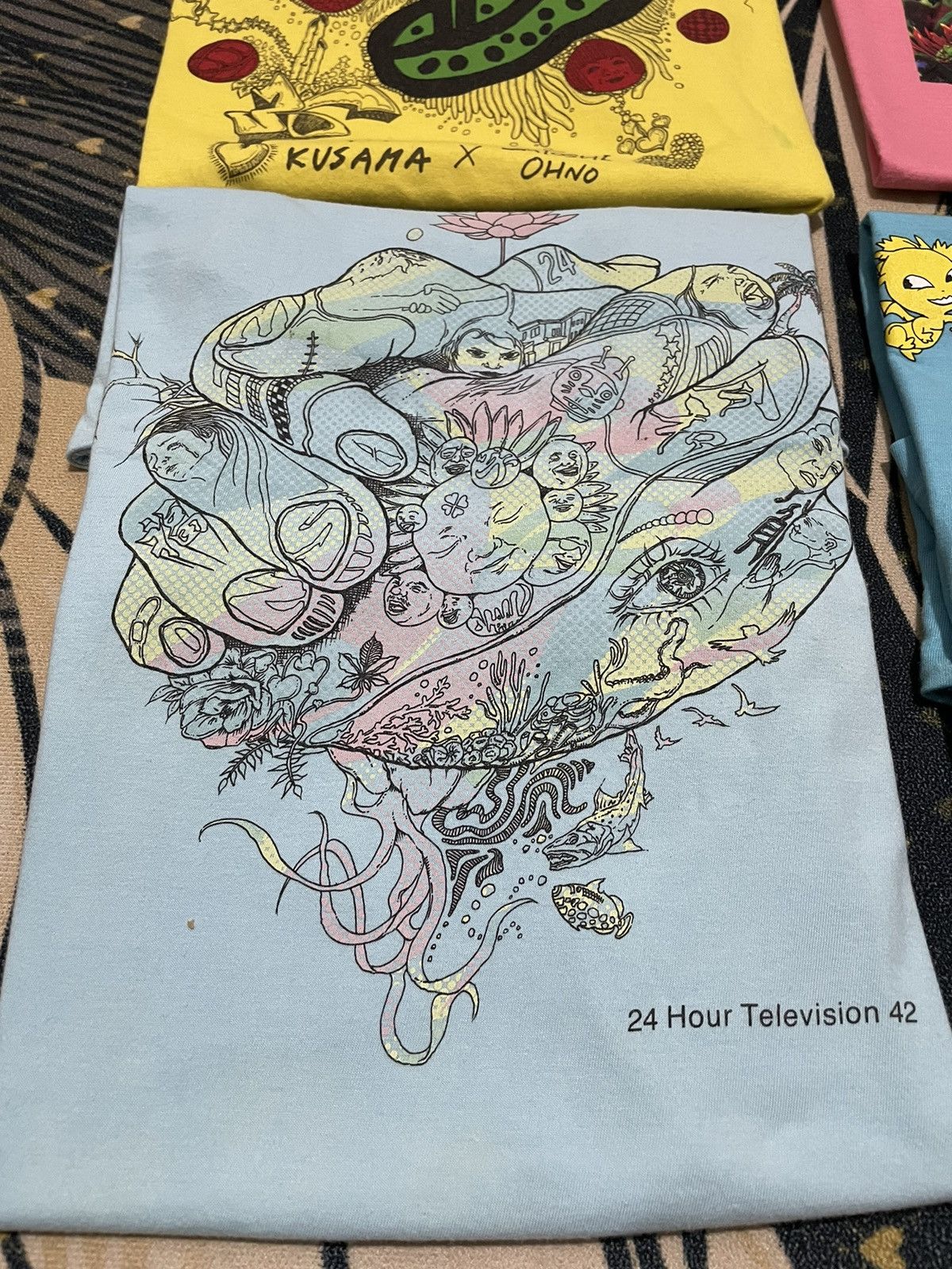 Designer × Japanese Brand × Vintage Vintage Combo 24 Hour Television Rainbow Size US XL / EU 56 / 4 - 4 Thumbnail