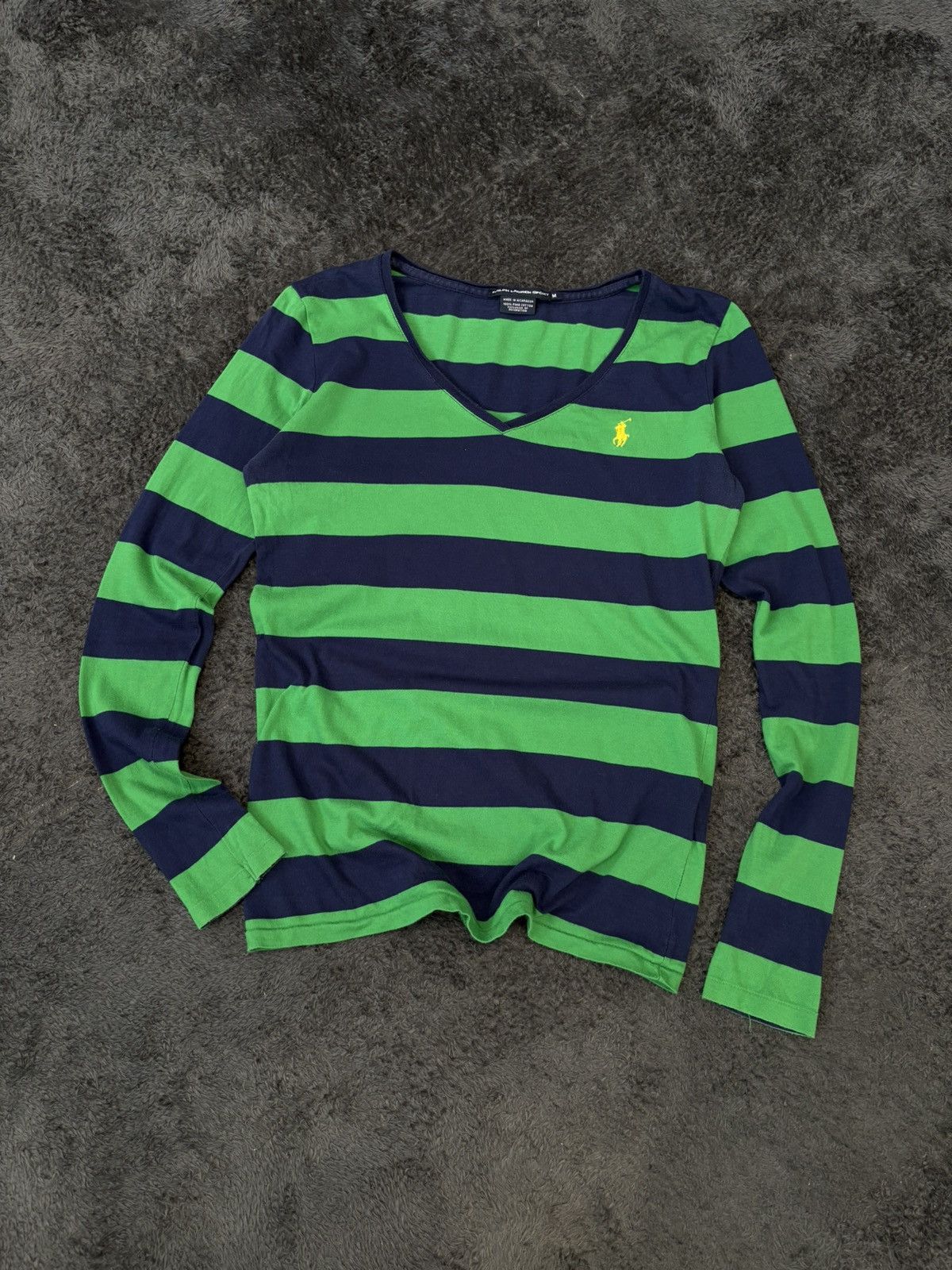 Polo Ralph Lauren Vintage Cute Ralph Lauren Abercrombie Style Y2K Longsleeve Size M / US 6-8 / IT 42-44 - 1 Thumbnail