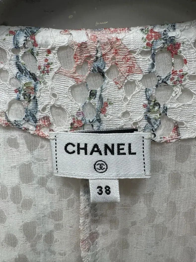Chanel Chanel 23 Early Spring Vacation Series Beautiful Pink Lace Size XS / US 0-2 / IT 36-38 - 3 Thumbnail
