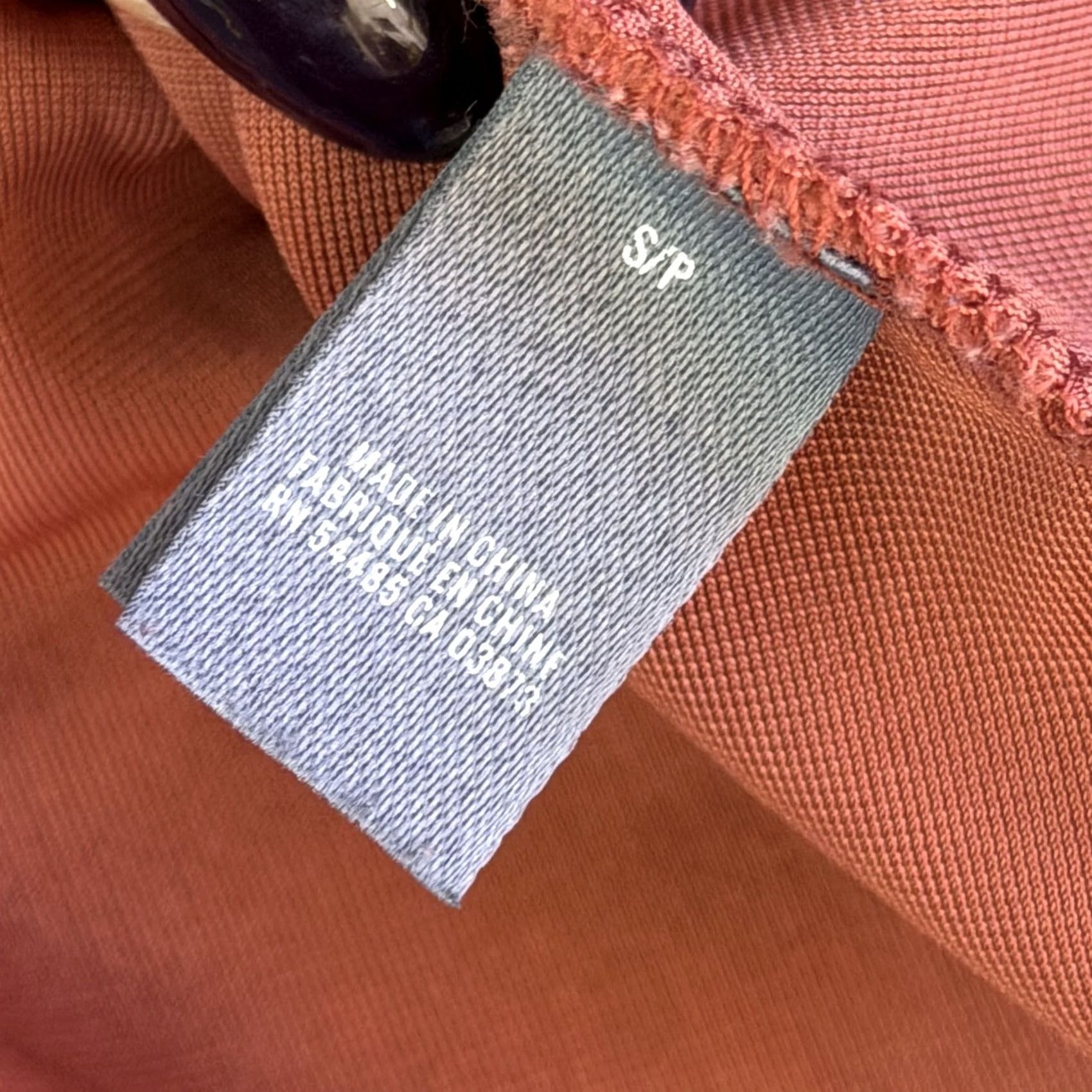 Vintage Aerie Orange Velour Tank Top Womens Small Double Strap Ruffle Hem Camisole Size S / US 4 / IT 40 - 4 Thumbnail