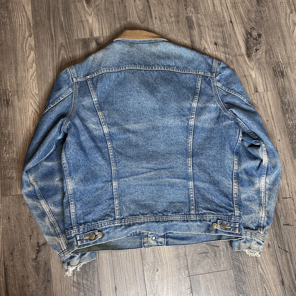 Lee Lee storm rider faded denim jacket Size US L / EU 52-54 / 3 - 2 Thumbnail