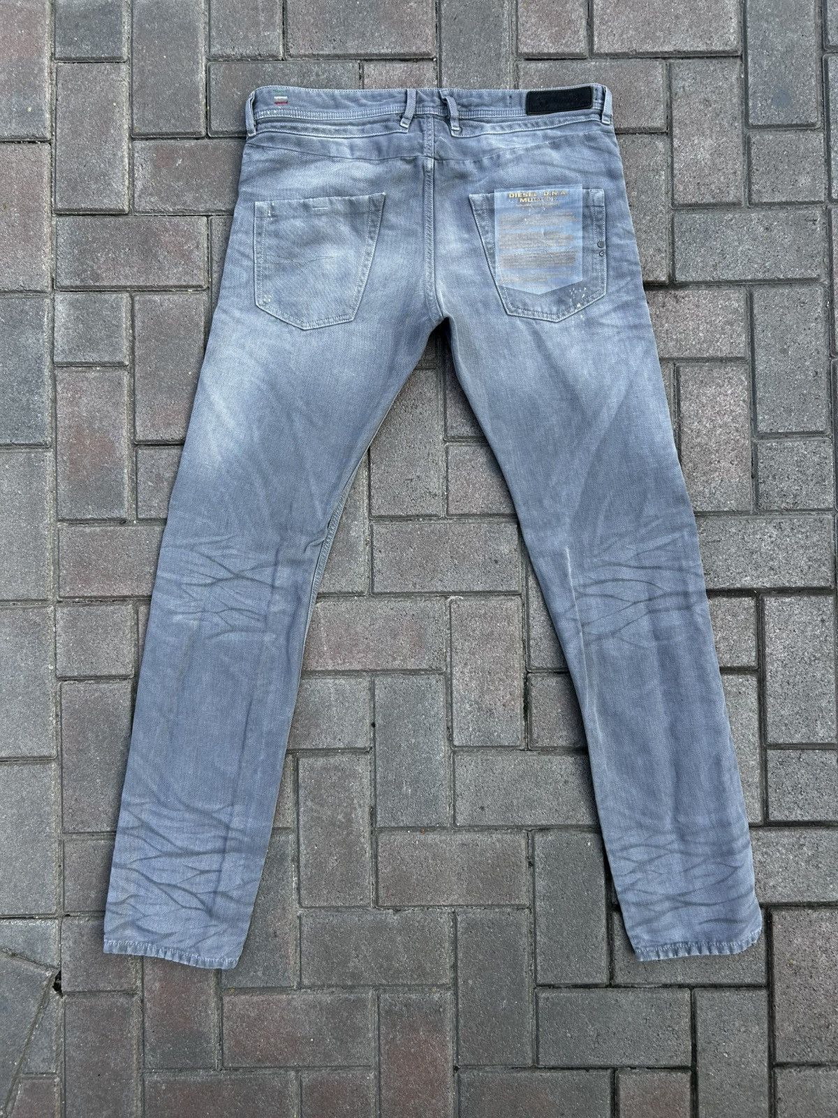 Designer × Diesel × Vintage Diesel Belther Jeans Size US 34 / EU 50 - 5 Thumbnail