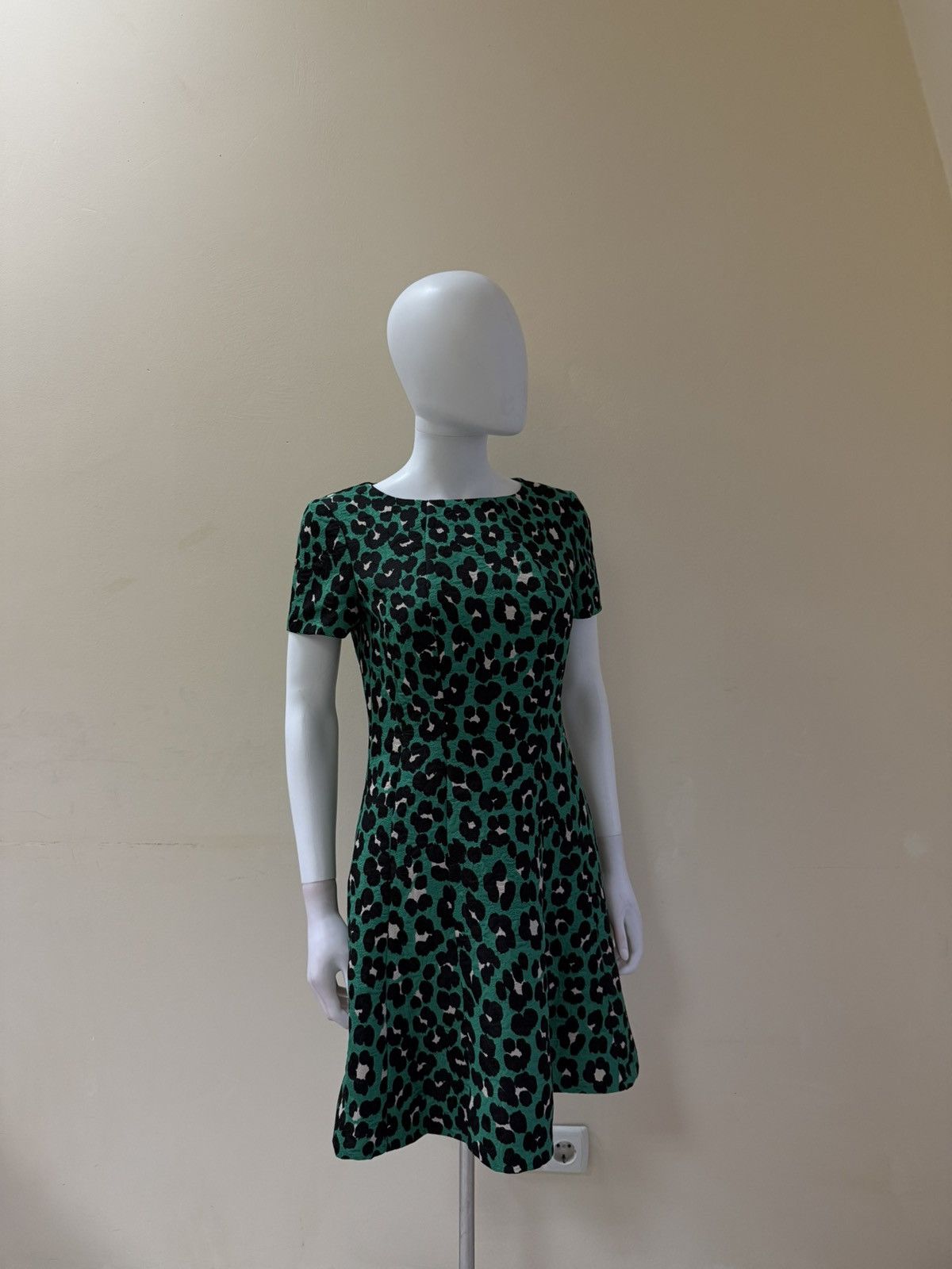 Blumarine Blugirl Blumarine Green Short Sleeve Mini Dress Size S-M Size S / US 4 / IT 40 - 1 Thumbnail