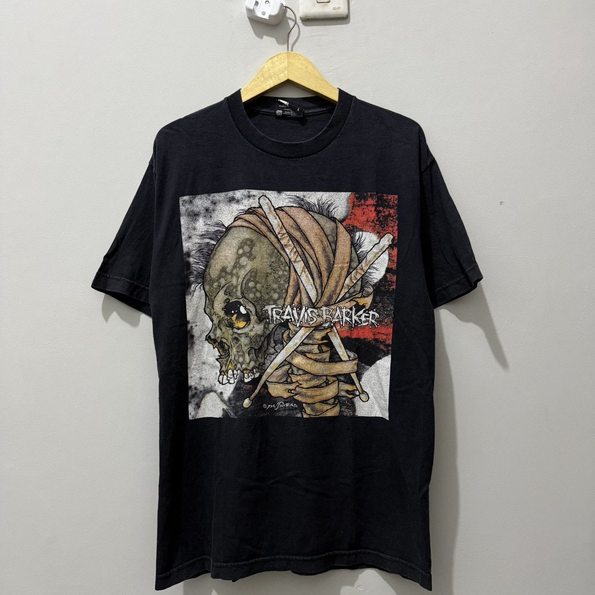 Famous Stars And Straps Famous X Travis Barker X Pushead RARE Size US L / EU 52-54 / 3 - 1 Thumbnail