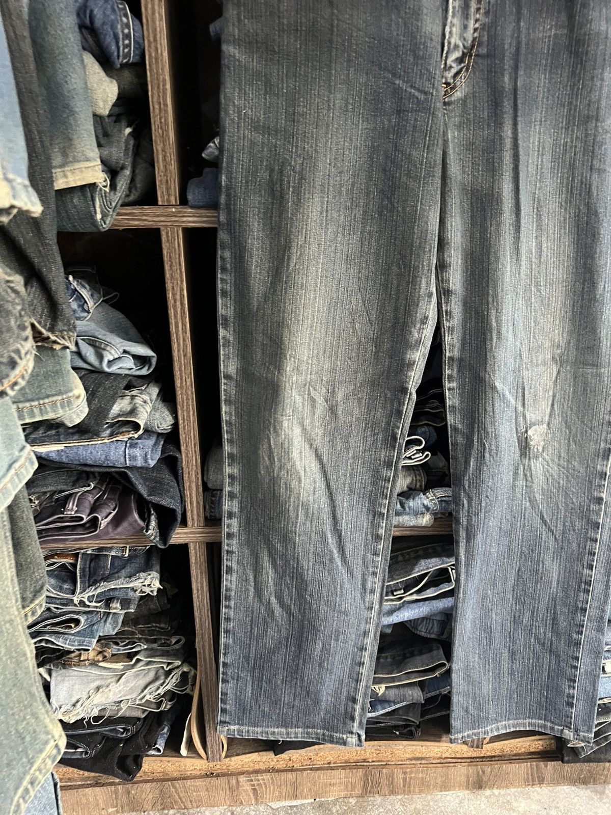 Edwin 🔥Vintage Edwin S403 Distressed Denim Size US 32 / EU 48 - 4 Thumbnail