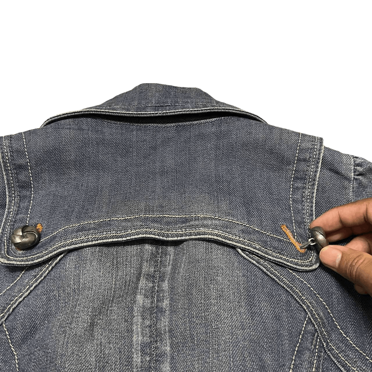 If Six Was Nine Vtg Mcginnn Denim Indigo Jacket If Six Was Nine Inspired Size XS / US 0-2 / IT 36-38 - 14 Thumbnail