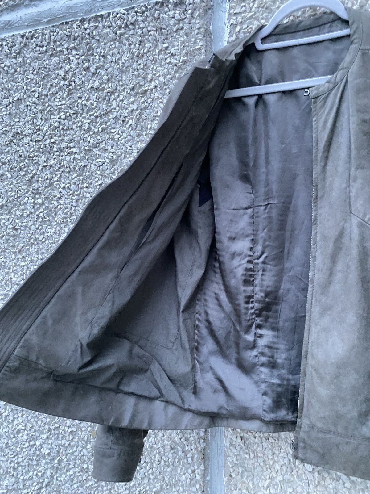 Rick Owens S/S 13 “ISLAND” Cow Leather Panelled Biker Jacket Rick Owens Size US L / EU 52-54 / 3 - 8 Thumbnail