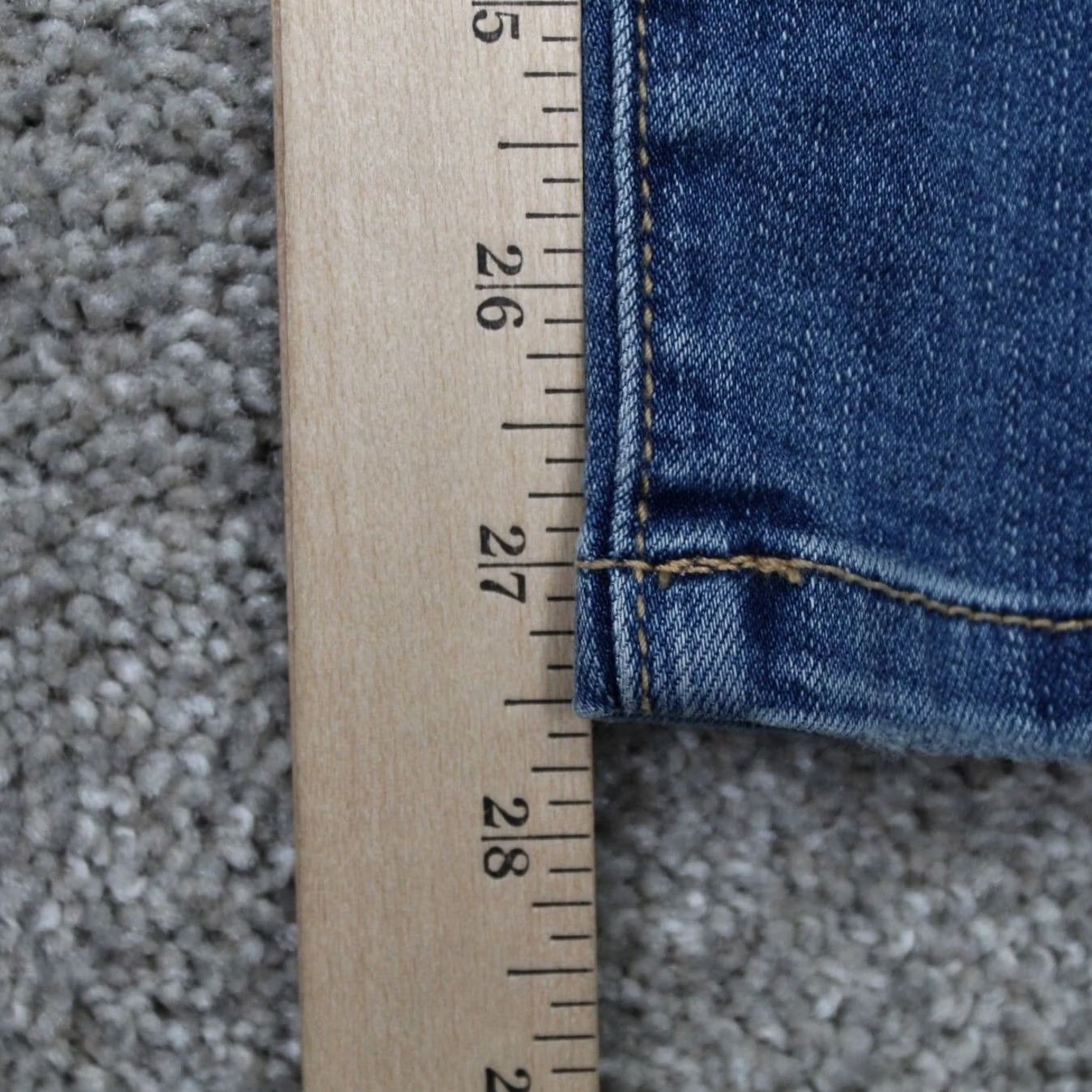 Sam Edelman Sam Edelman Jeans Women 26x28 Blue The Stiletto High Rise Skinny Ankle Denim Size 26" / US 2 / IT 38 - 4 Thumbnail