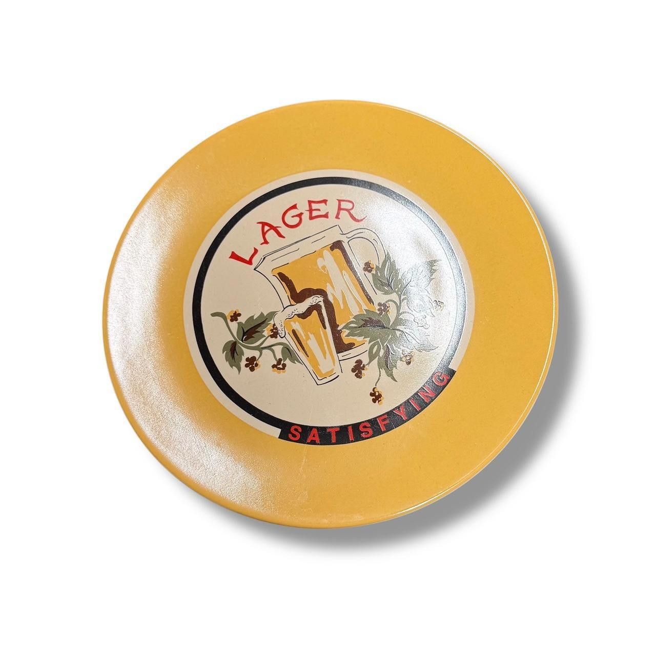 Designer Yellow Lager Plate Size ONE SIZE - 1 Thumbnail