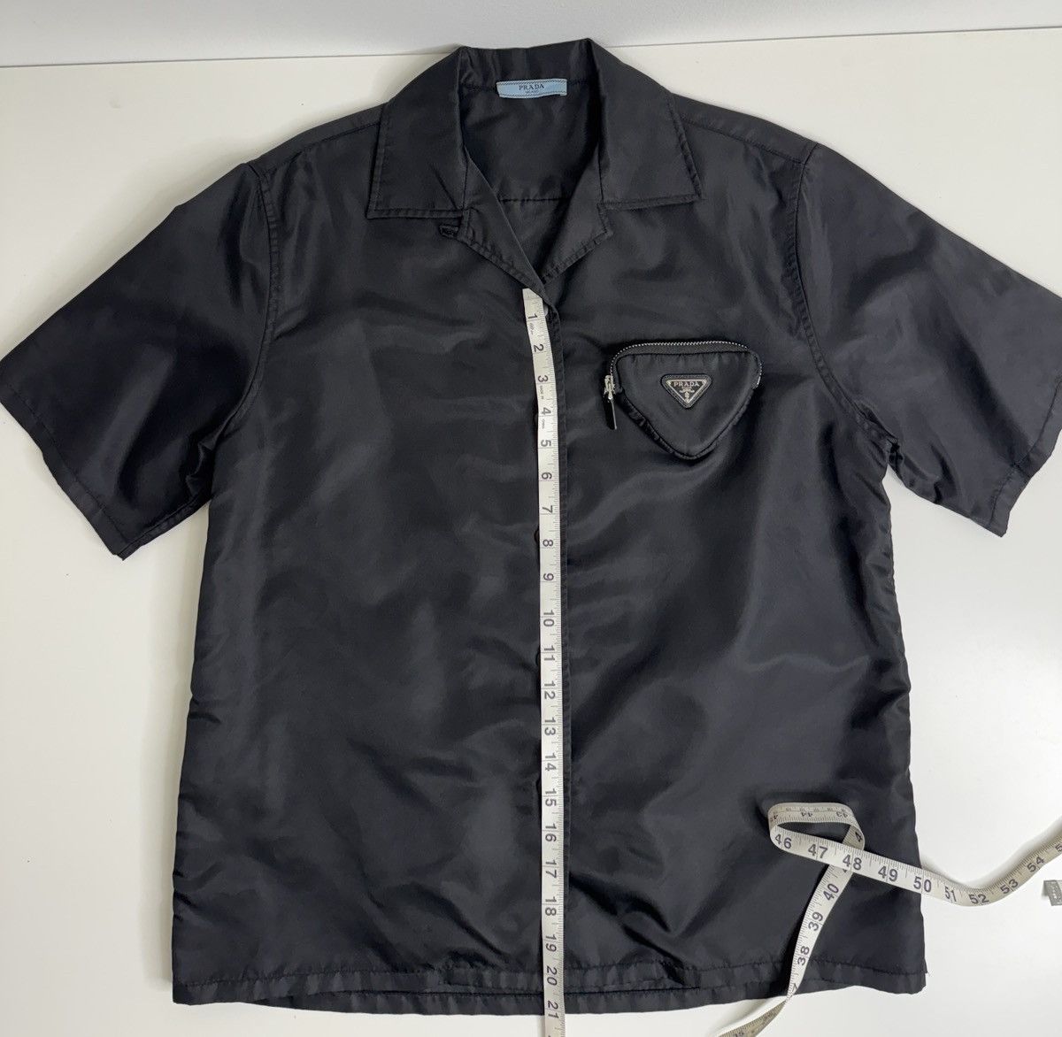 Prada Rare Re-Nylon Zip Pouch Button Up Size US S / EU 44-46 / 1 - 8 Thumbnail