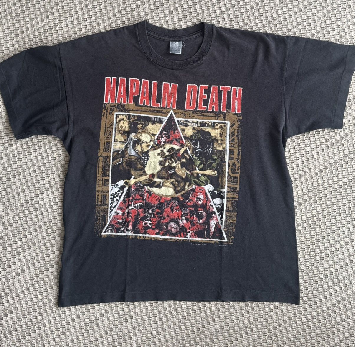 Fruit Of The Loom 30 years of Napalm Death Musical For Destruction Size US XL / EU 56 / 4 - 1 Thumbnail