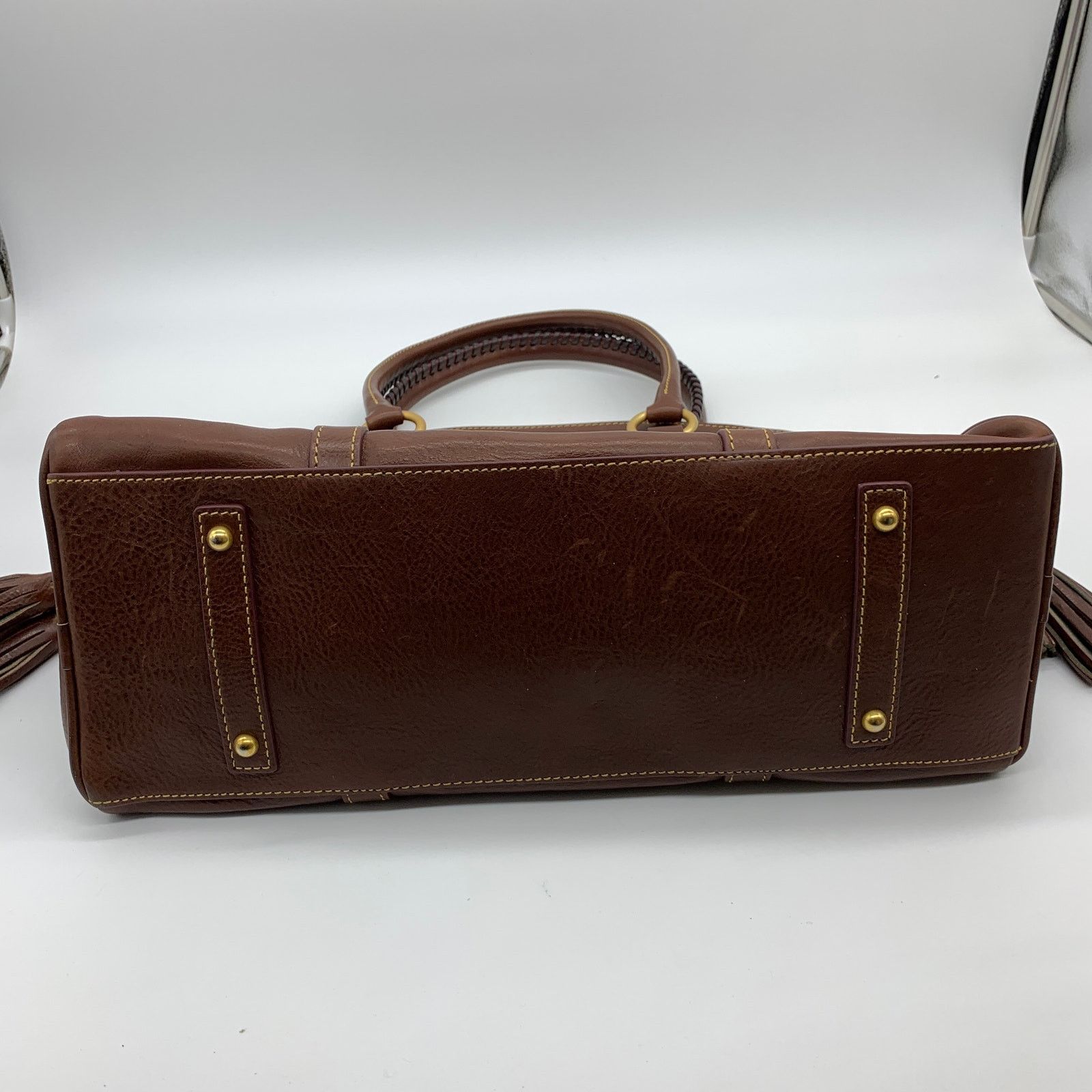 Dooney & Bourke Dooney & Bourke Florentine Leather Purse Domed Buckle Size ONE SIZE - 10 Thumbnail