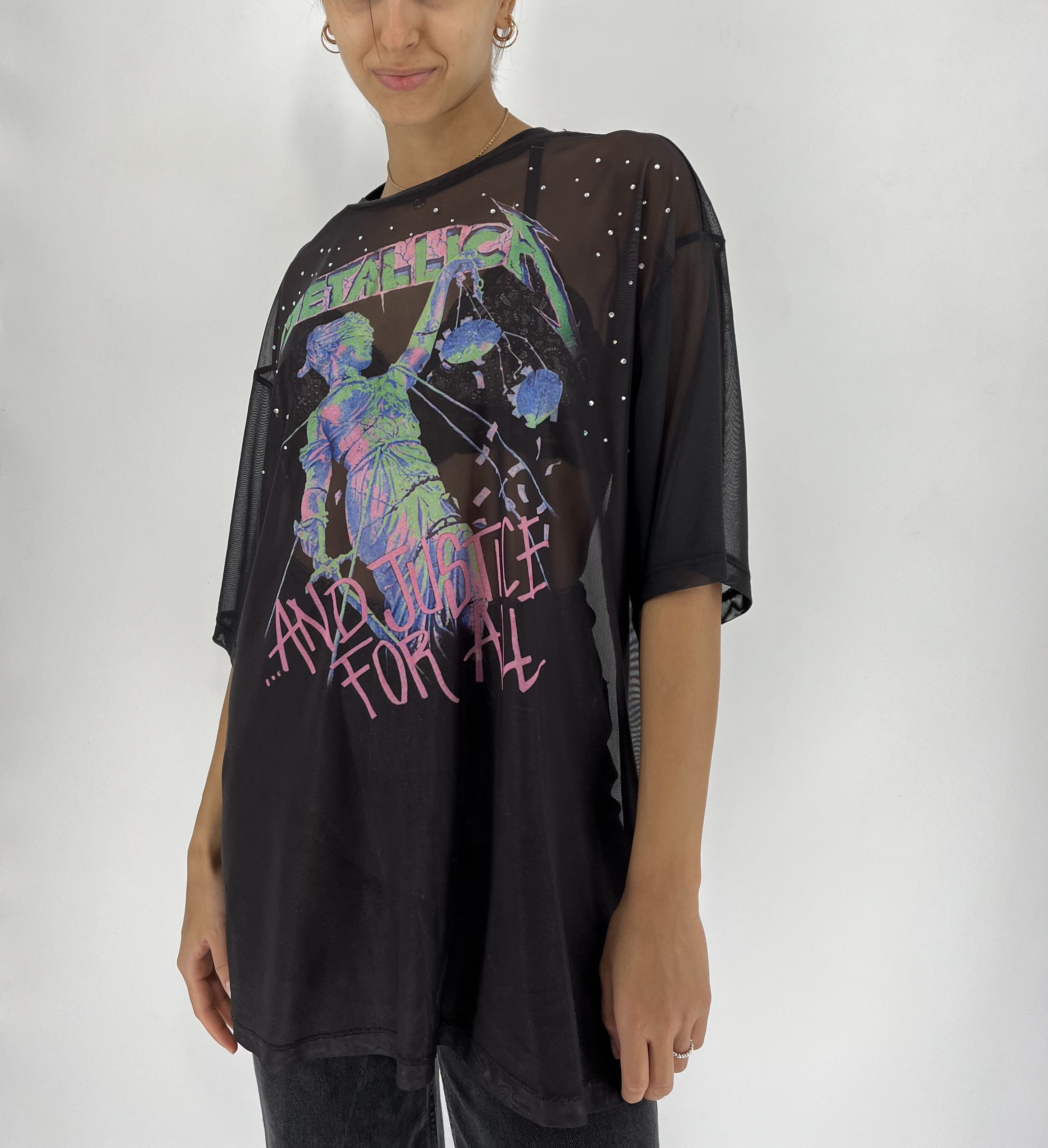 Band Tees × Metallica × Vintage Vintage Y2K Metallica Band Tour Distressed Tshirt Streetwear Size S / US 4 / IT 40 - 3 Thumbnail