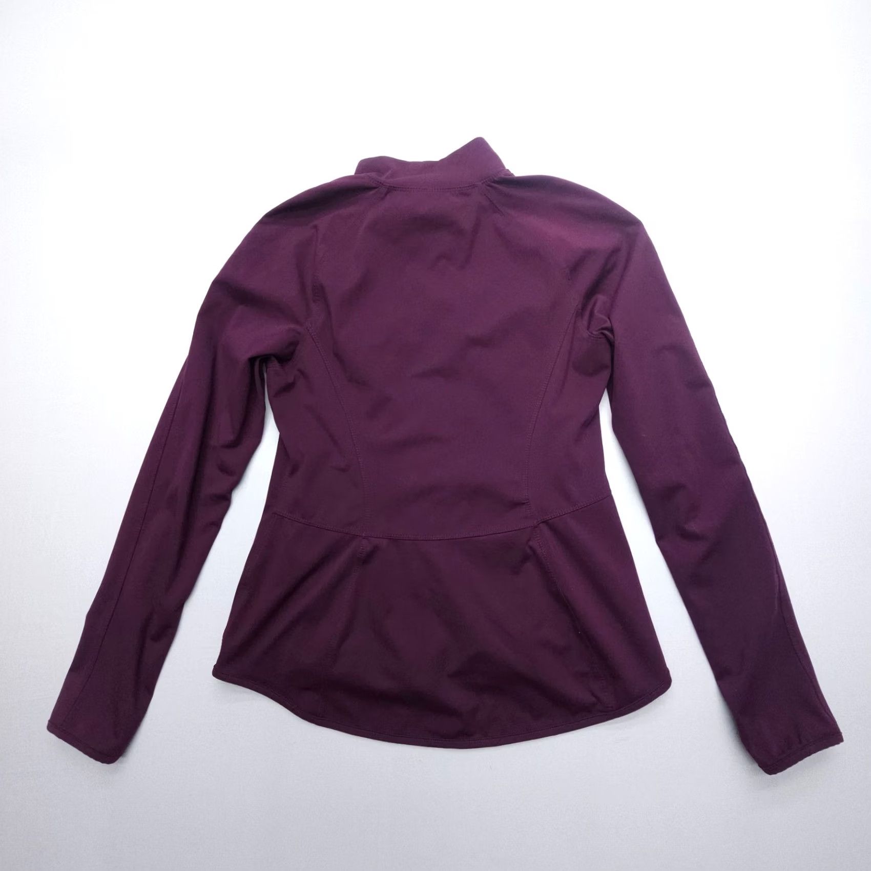 Vintage Yogalicious Active Full Zip Jacket Size Large Purple Stretch Yoga Hiking Running Jacket Womens Regular Size L / US 10 / IT 46 - 2 Thumbnail