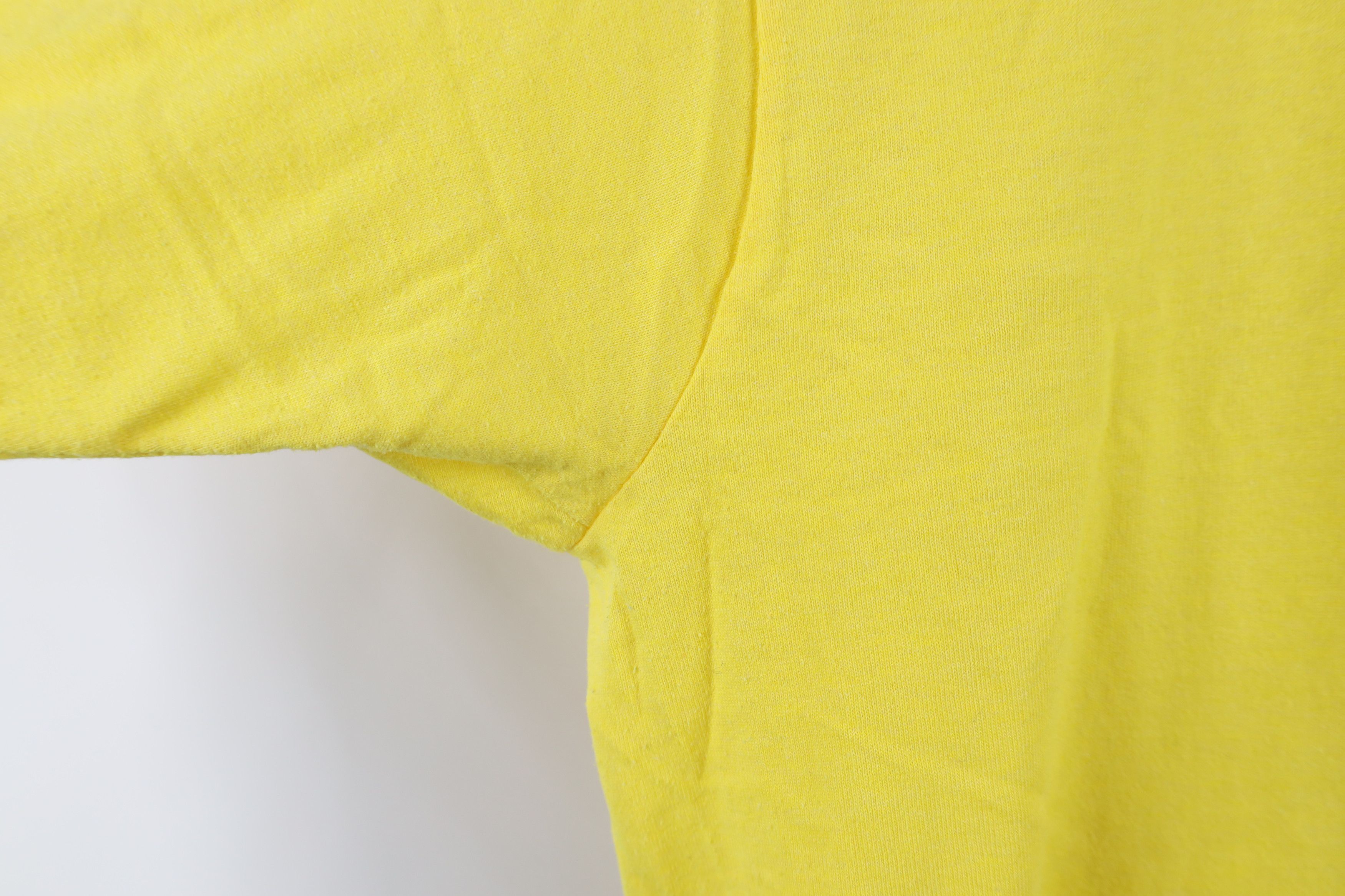Vintage Vintage 90s Streetwear Cycling Michigan T-Shirt Yellow USA Size US XL / EU 56 / 4 - 6 Thumbnail
