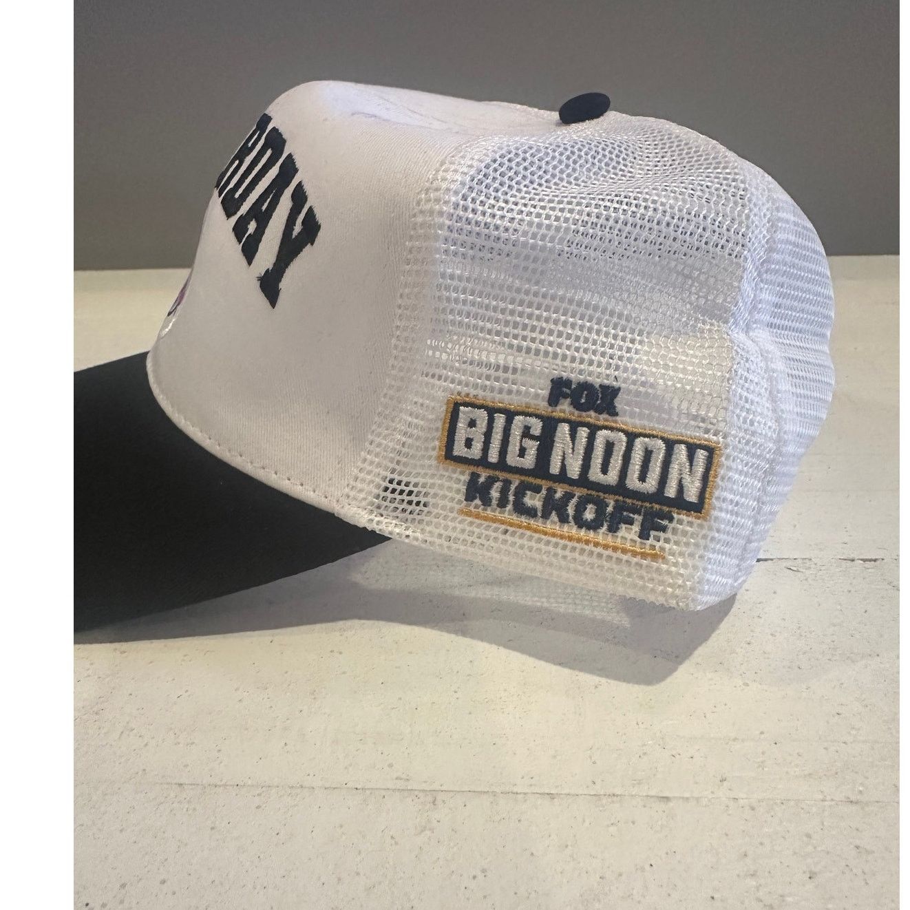 Other Fox Big Noon Kickoff " Saturday" Windy's Logo New Black Bill Size ONE SIZE - 2 Thumbnail
