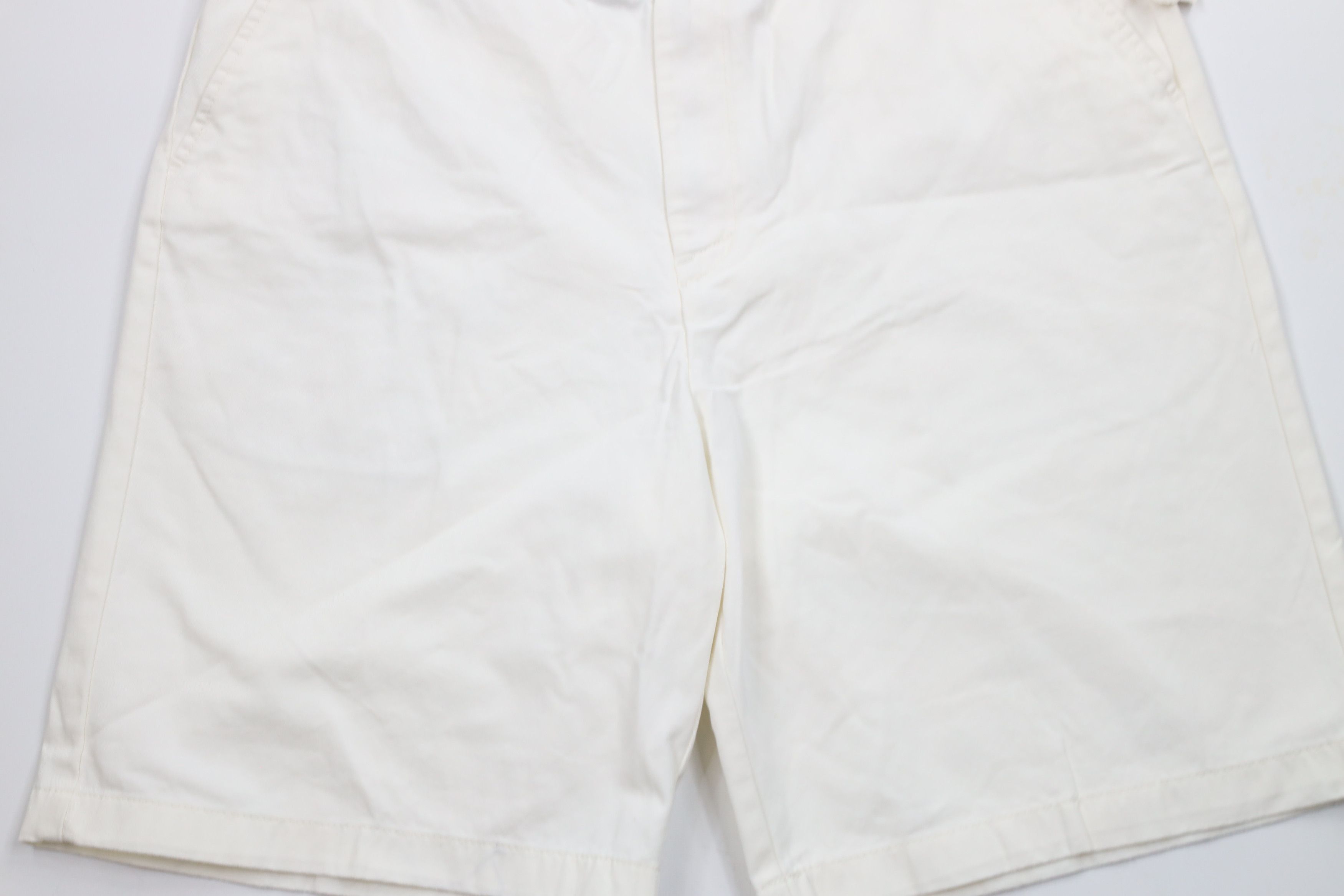 Nautica × Vintage Deadstock Vintage Nautica Cotton Chino Golf Shorts White Size US 38 / EU 54 - 3 Thumbnail