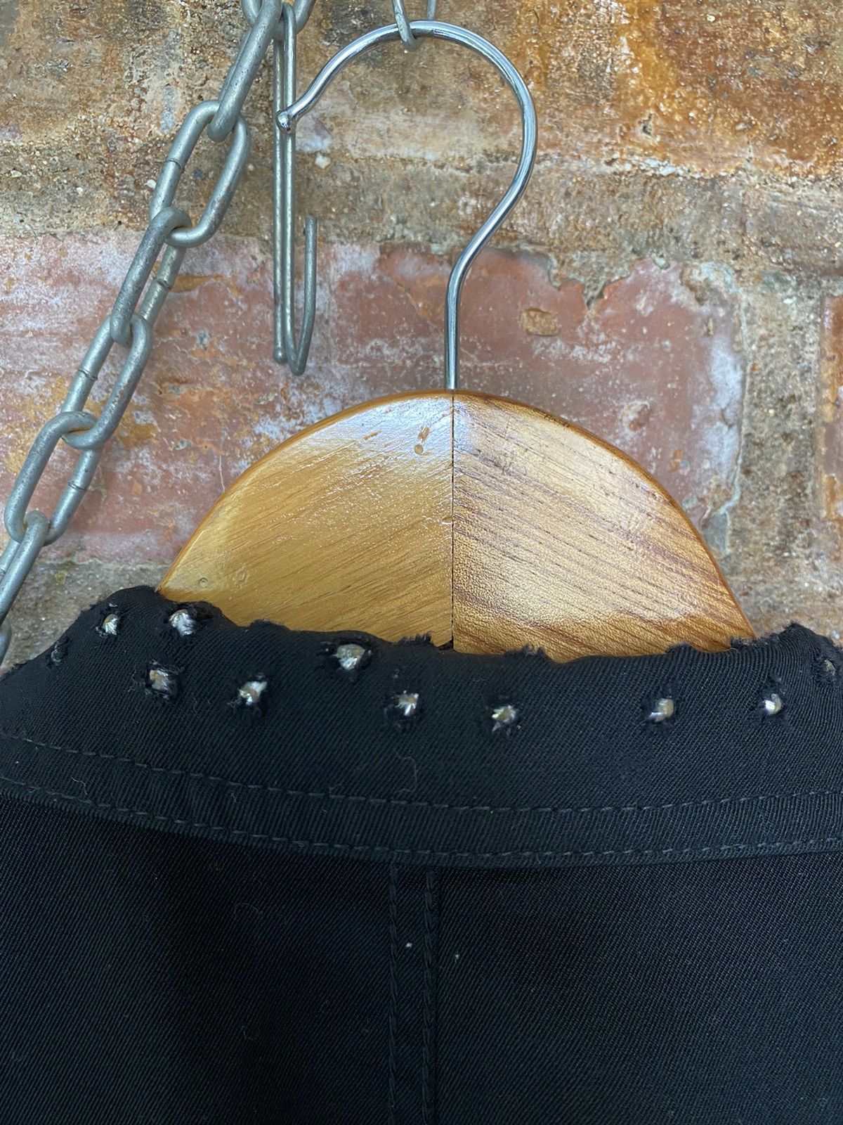 CABANE de ZUCCa Punk hidden collar Stud jacket wool Size US M / EU 48-50 / 2 - 13 Thumbnail