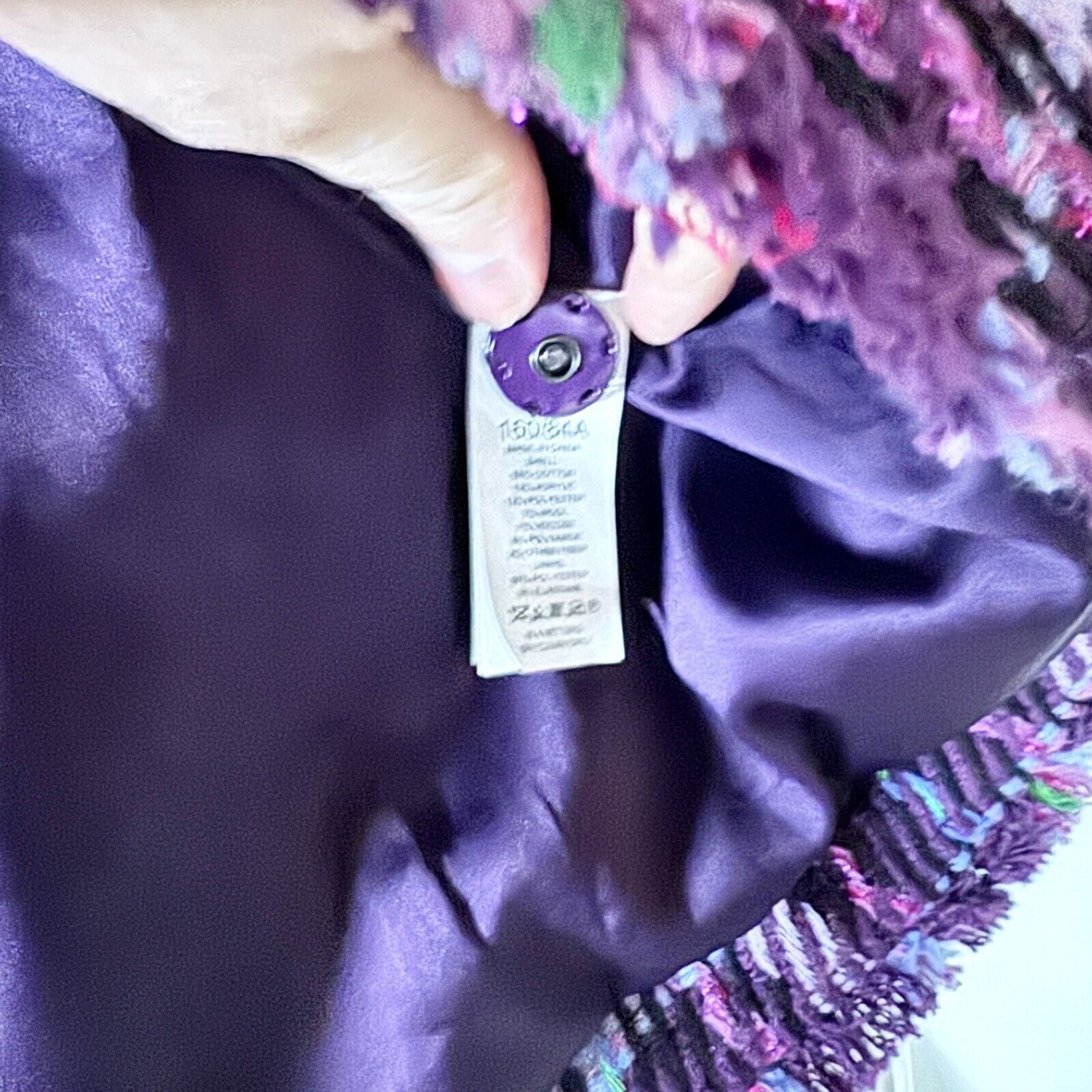 Kate Spade Kate Spade Coat Size 2 Plaid Button Down Tweed Overcoat Plum Size XS / US 0-2 / IT 36-38 - 6 Thumbnail