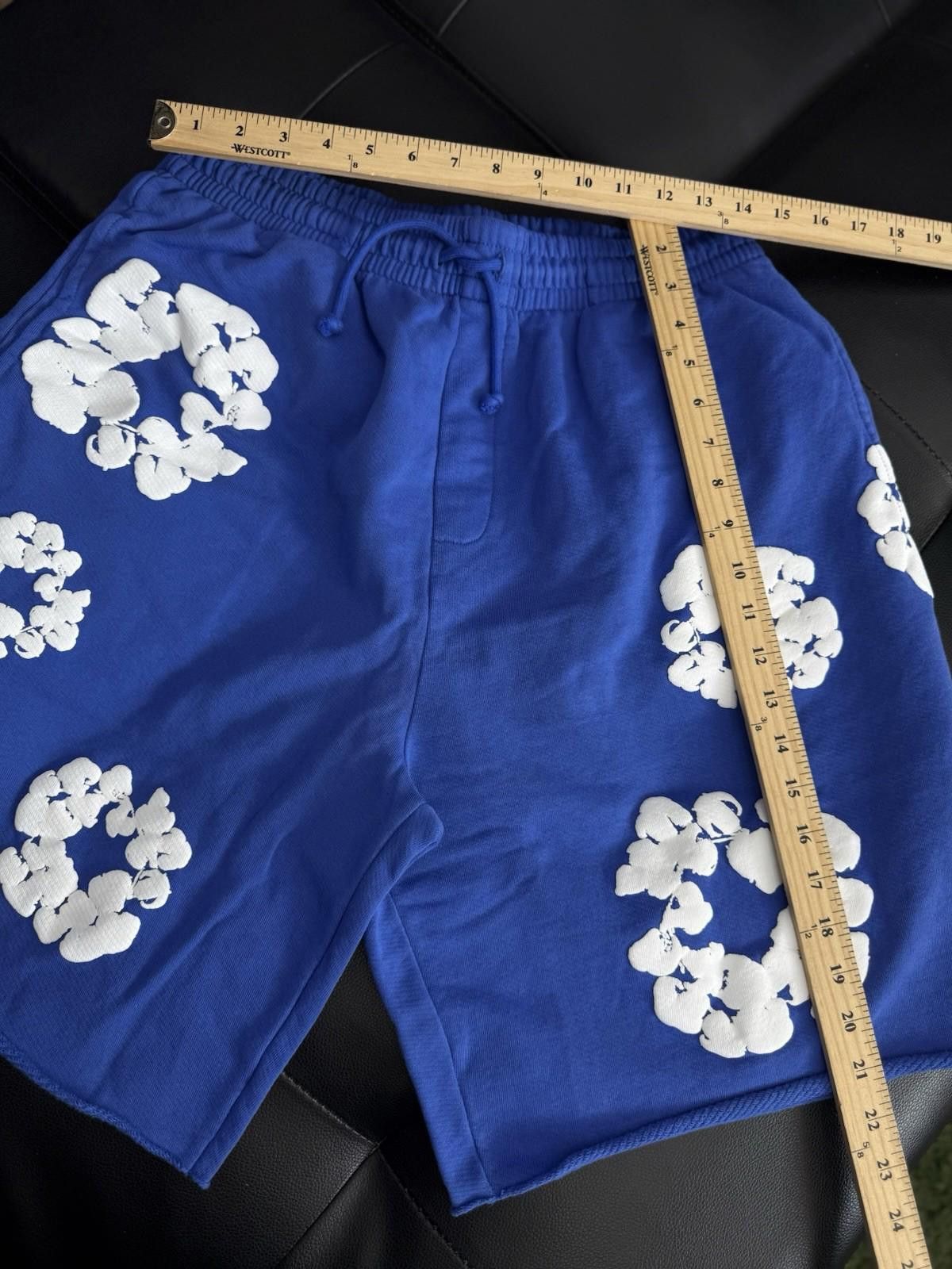 DENIM TEARS Denim Tears Cotton Wreath Shorts Blue |BRAND NEW 2025 Medium Size US 32 / EU 48 - 8 Thumbnail