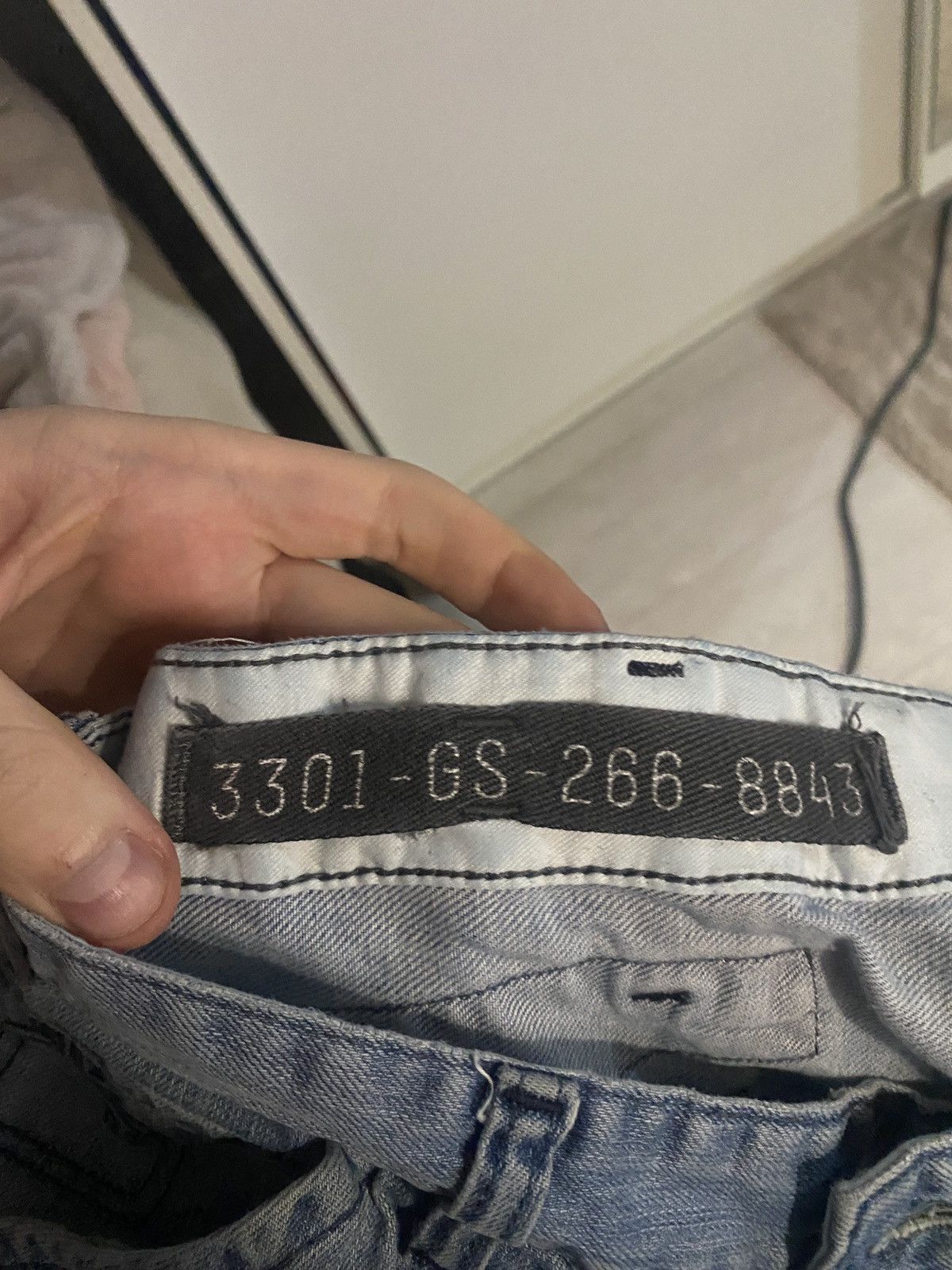 G-Star Vintage G-Star Raw SE 5204/3301 Cargo Elwood Jeans Size US 32 / EU 48 - 2 Thumbnail