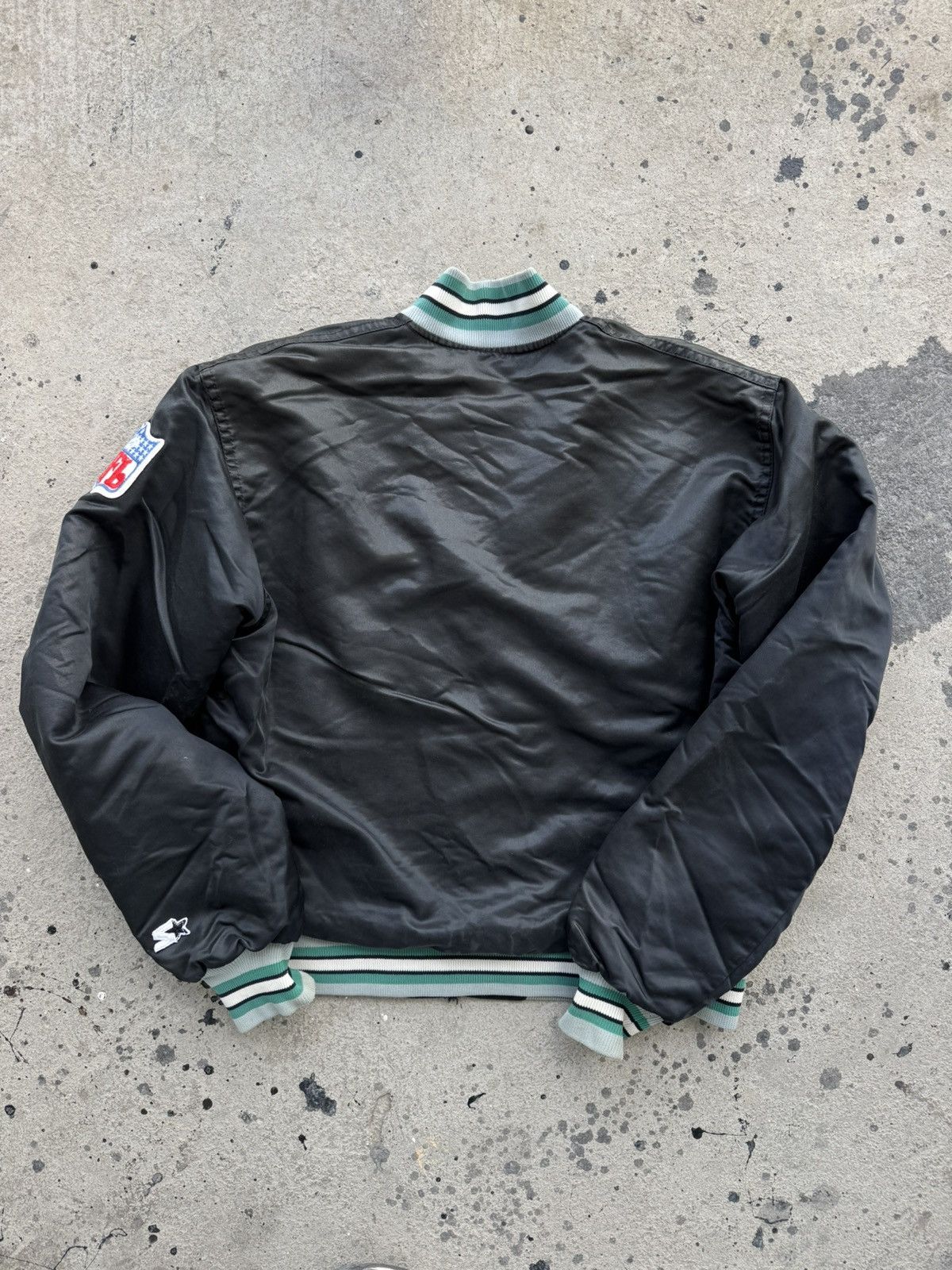 Starter RARE Philadephia Eagles starter jacket 90s vintage NFL Size US M / EU 48-50 / 2 - 2 Thumbnail