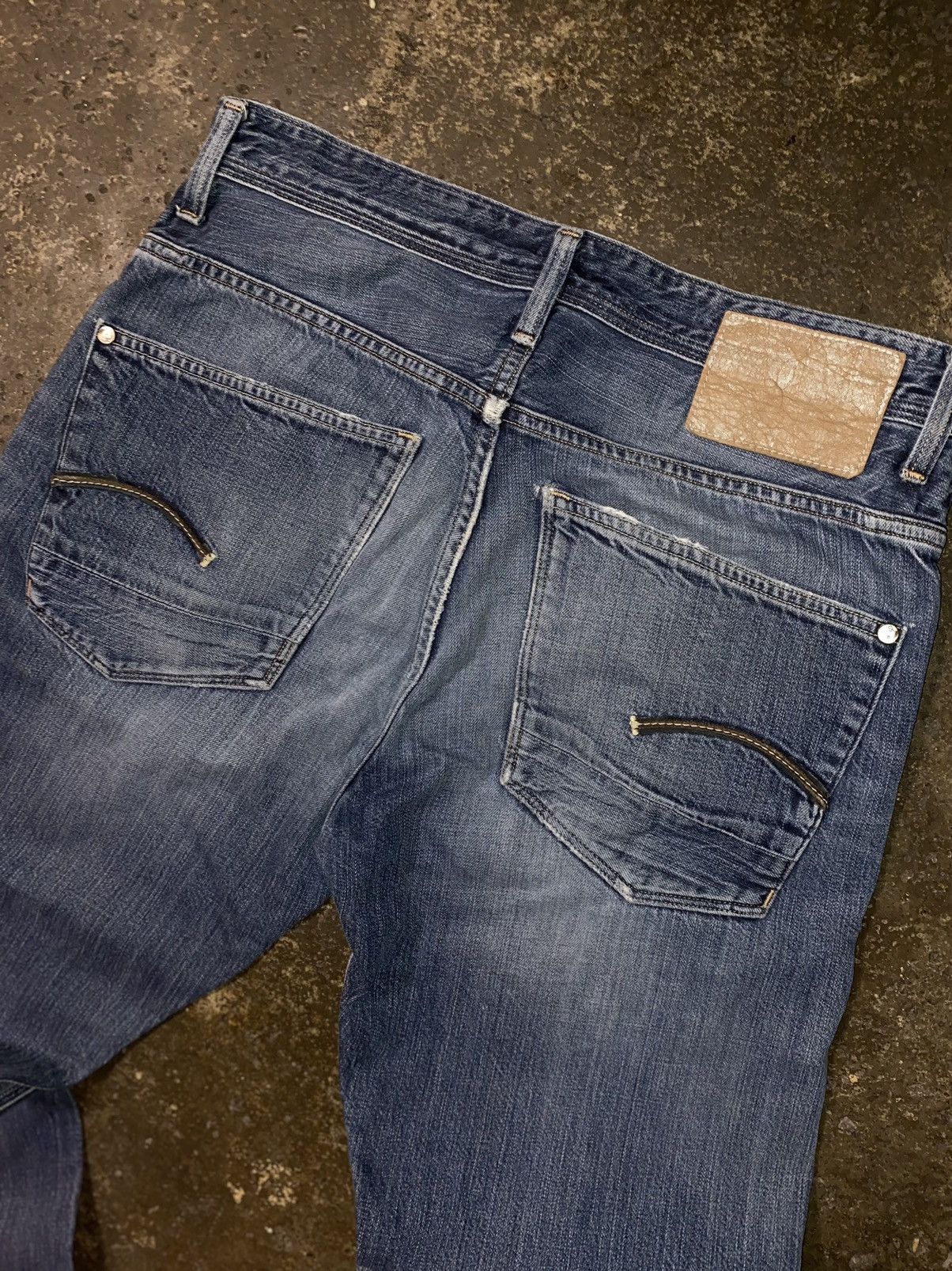 G-Star Vintage G-Star Y2K Multi Pocket Bootcut Denim Jeans Pants Size US 32 / EU 48 - 6 Thumbnail