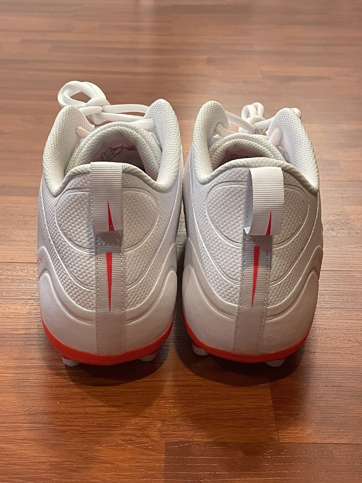 Nike Nike Alpha Huarache 8 Varsity White Crimson (size mens 12.5) Size US 12.5 / EU 45-46 - 5 Thumbnail