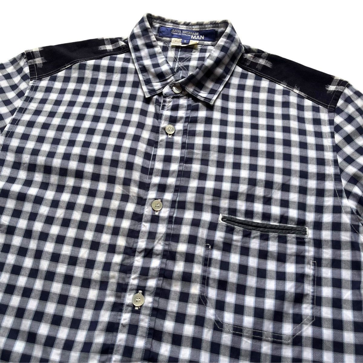Comme des Garcons × Comme des Garcons Homme × Junya Watanabe 🇯🇵 SS15 Junya Watanabe Comme des Garcons Man Plaid Shirt Size US M / EU 48-50 / 2 - 2 Thumbnail