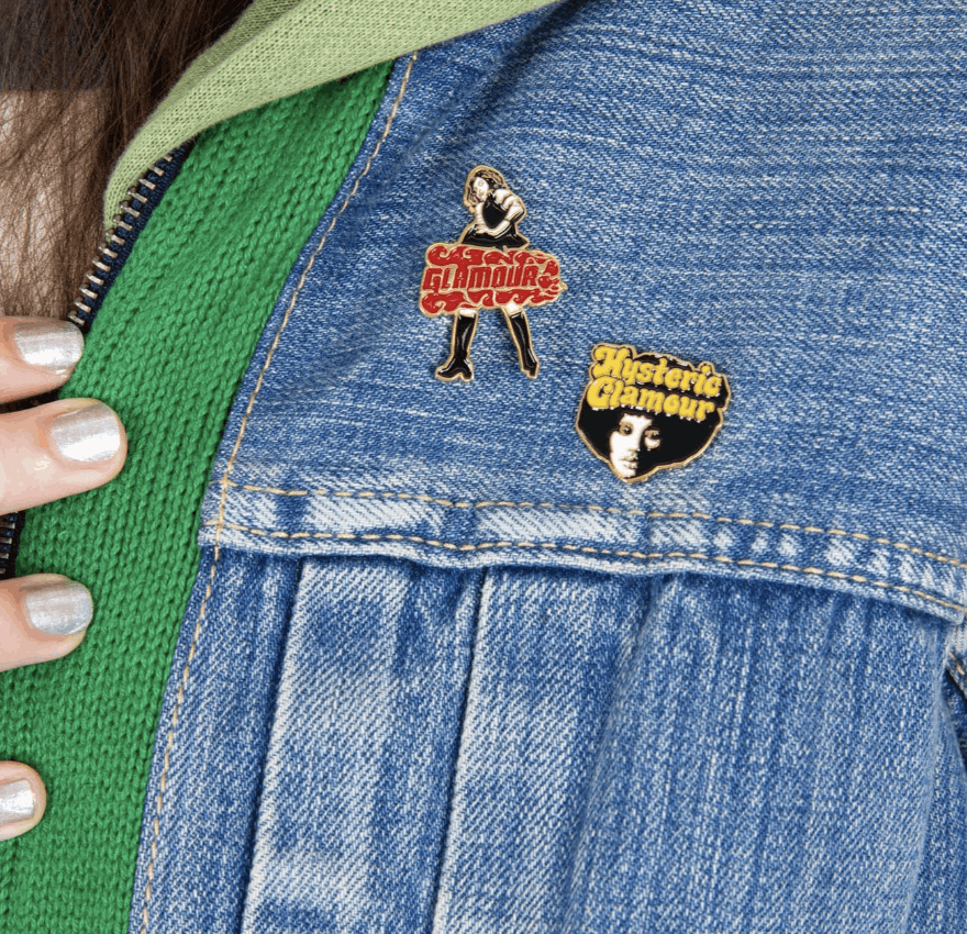 Hysteric Glamour Hysteric Glamour VIXEN GIRL Pin badge Size ONE SIZE - 4 Thumbnail