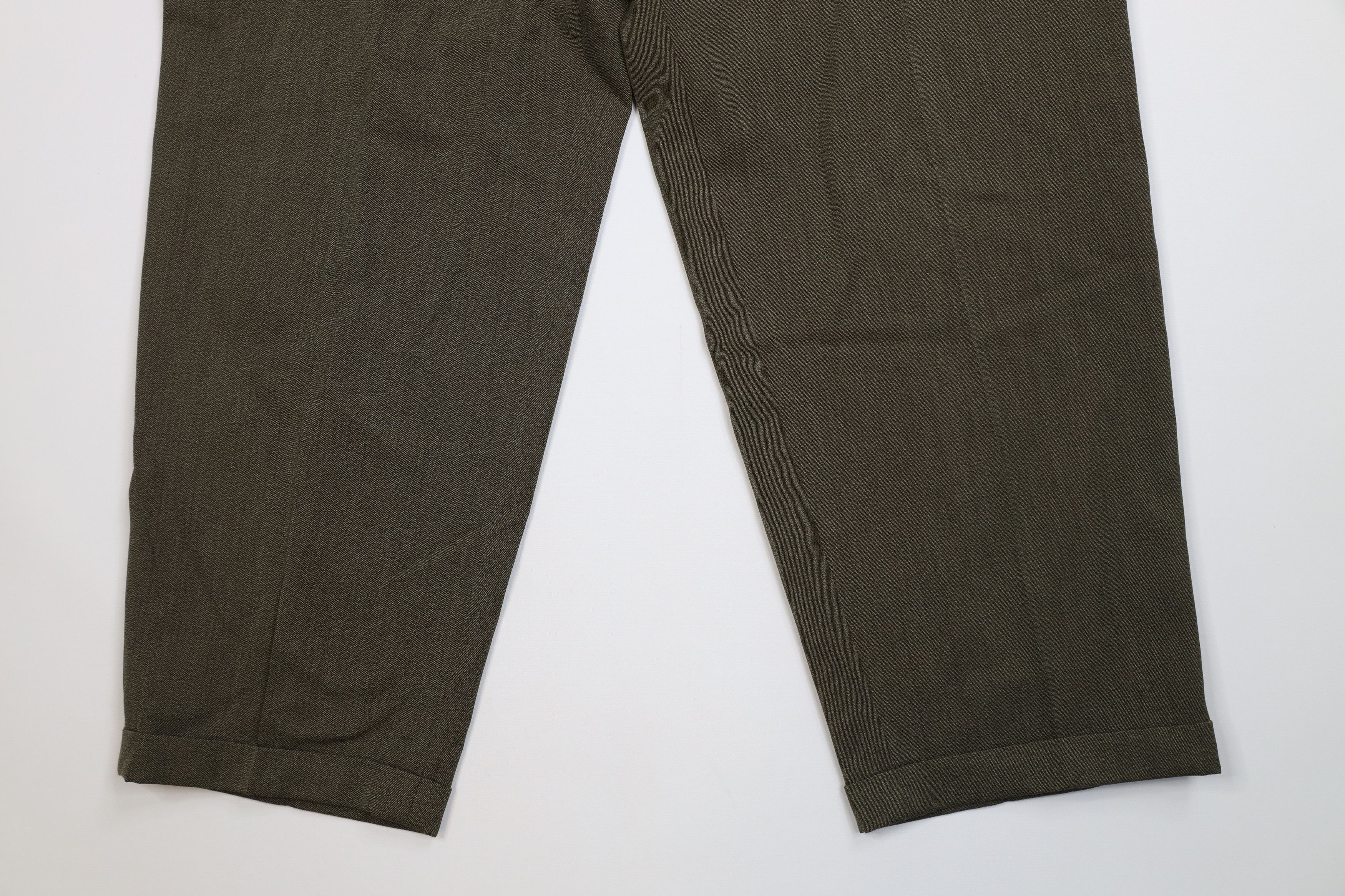 Banana Republic Vintage 90s Banana Republic Wool Knit Wide Leg Chino Pants Size US 40 / EU 56 - 4 Thumbnail