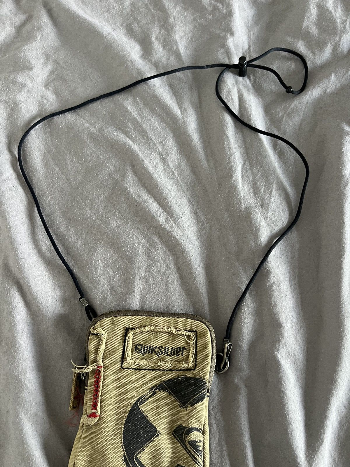 Quiksilver × Vintage Quicksilver Messenger Bag y2k Size ONE SIZE - 6 Thumbnail