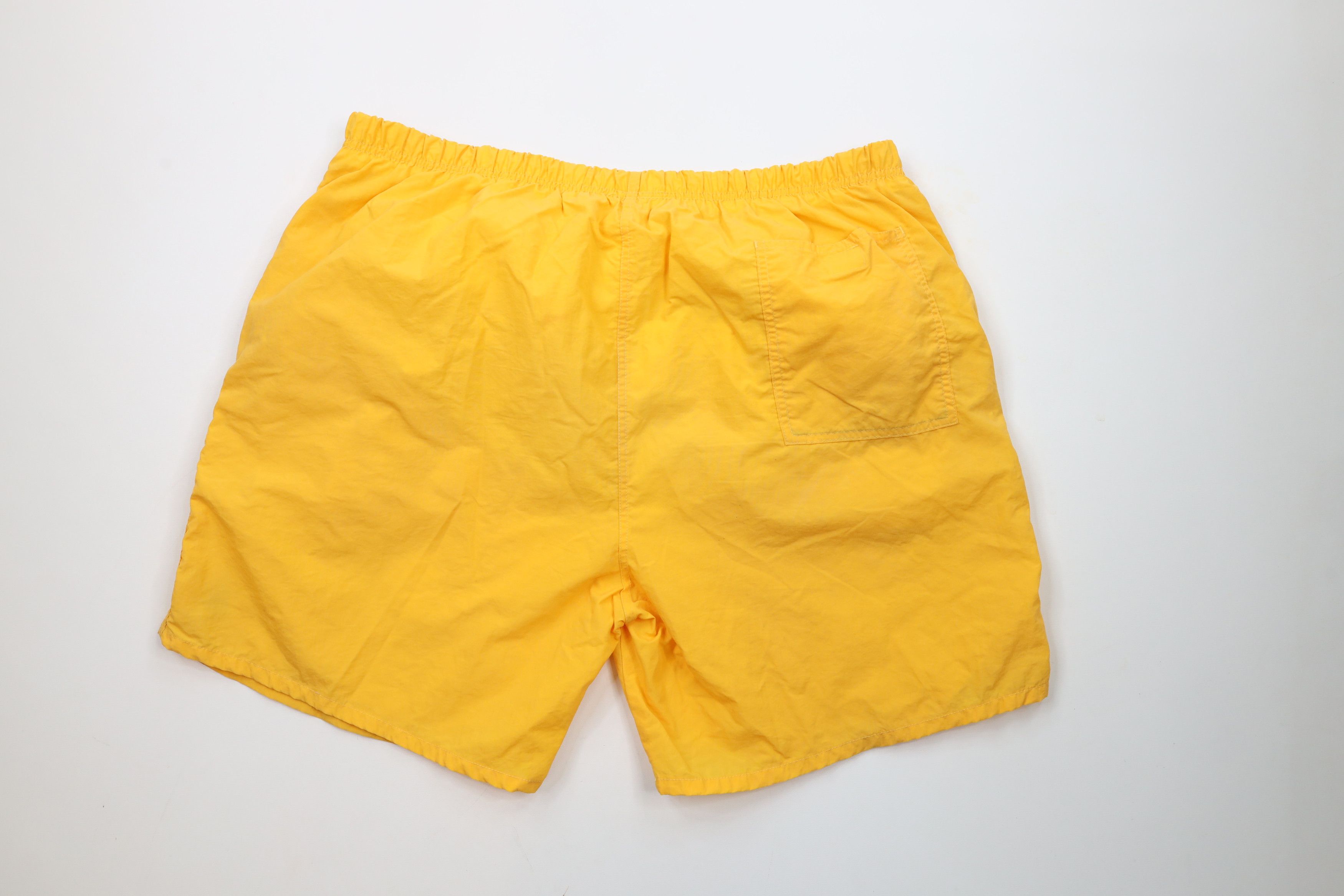 Nautica × Vintage Vintage 90s Nautica Knee Lined Shorts Swim Trunks Nylon Size US 36 / EU 52 - 11 Thumbnail