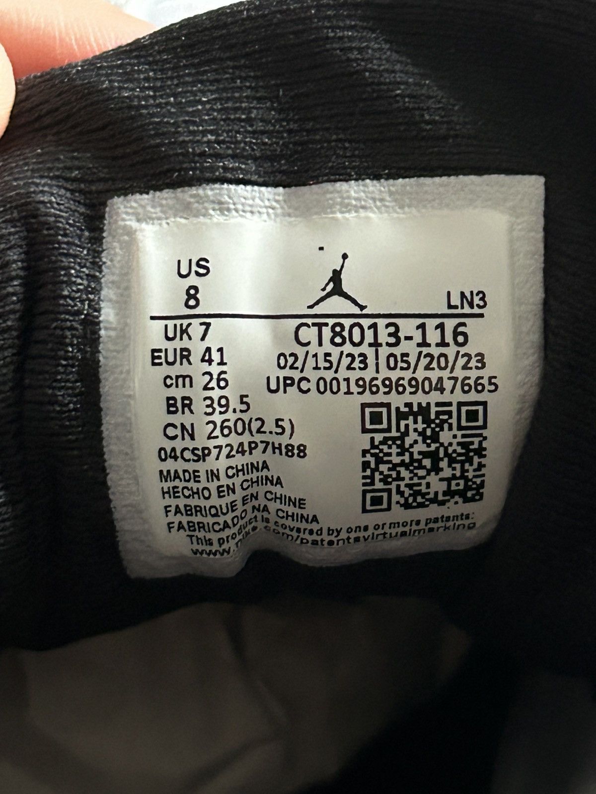 Jordan Brand Jordan 12 Retro Cherry Size US 8 / EU 41 - 6 Thumbnail