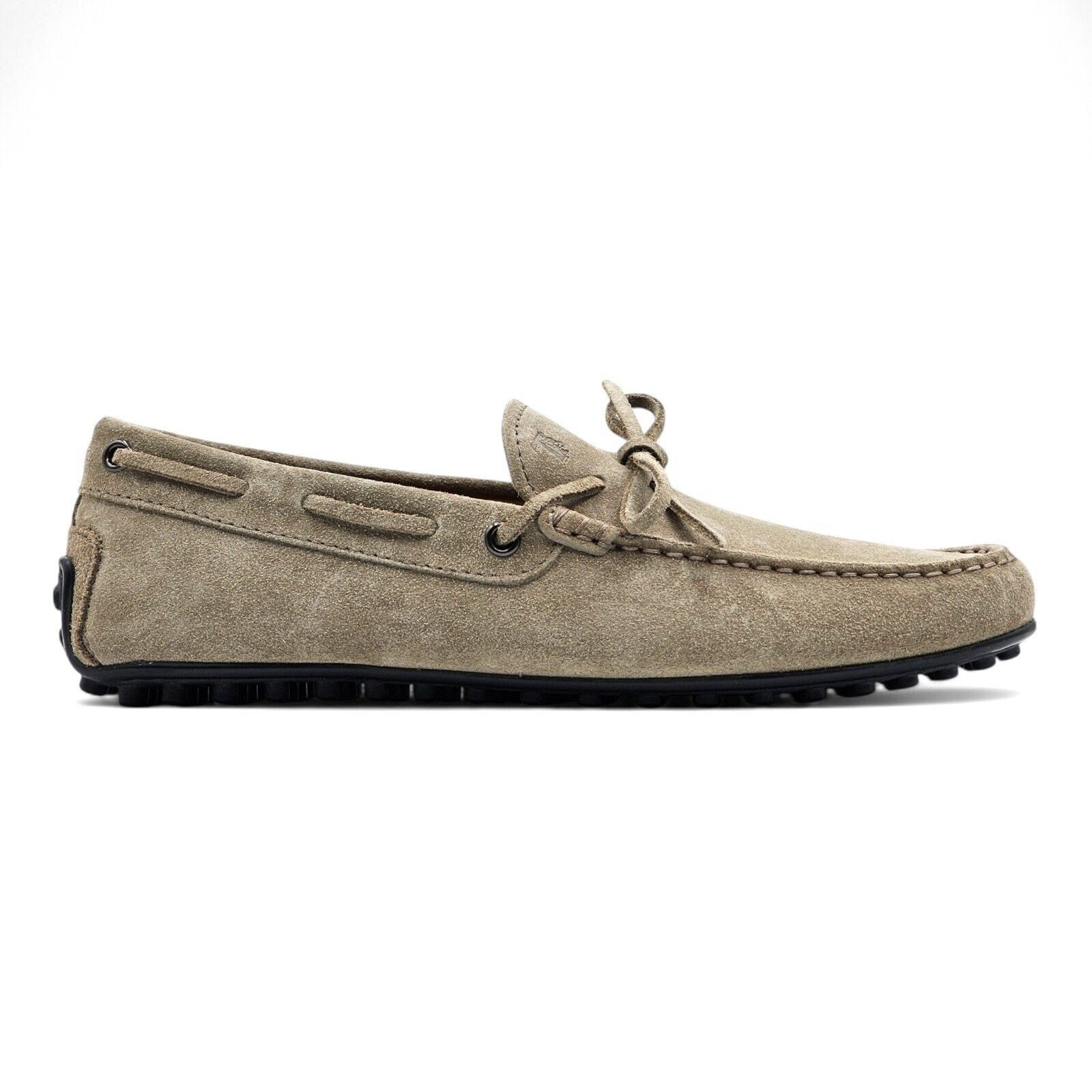 Tod's City Gommino Suede Driving Loafers Beige US 7 UK 5.5 - $695 Size US 7 / EU 40 - 2 Thumbnail