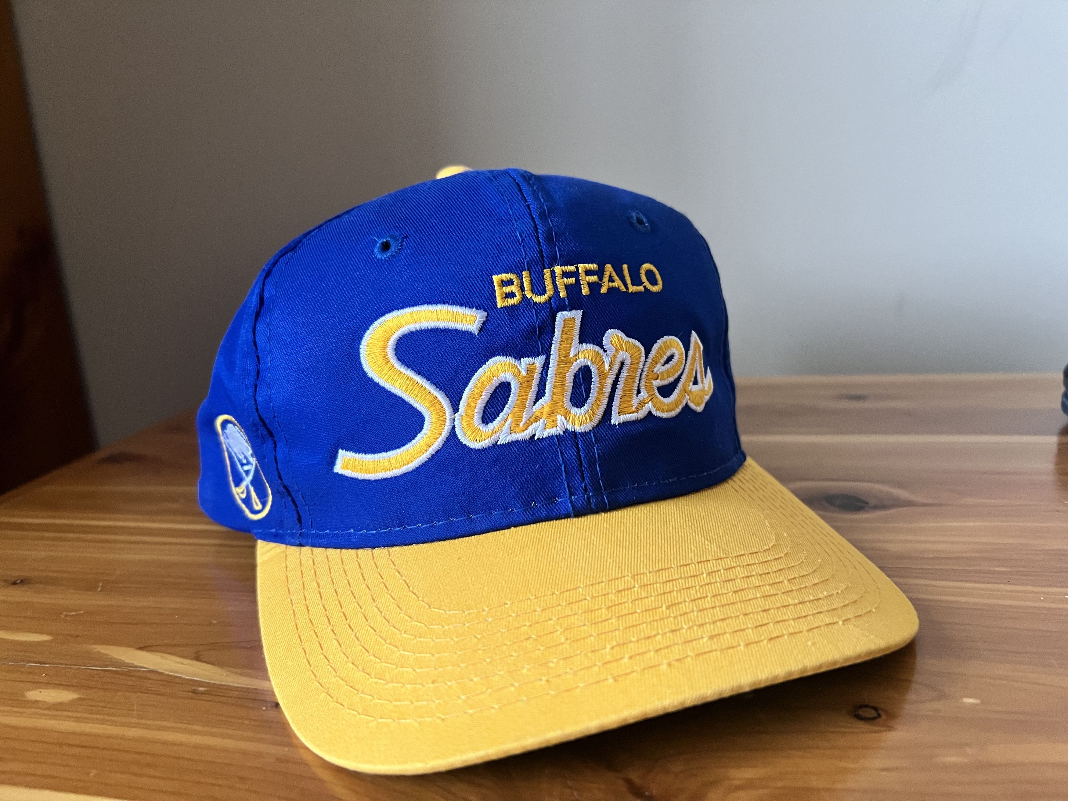 Sports Specialties Vintage Buffalo Sabres Twill Script Snapback Hat Cap NHL Size ONE SIZE - 1 Thumbnail