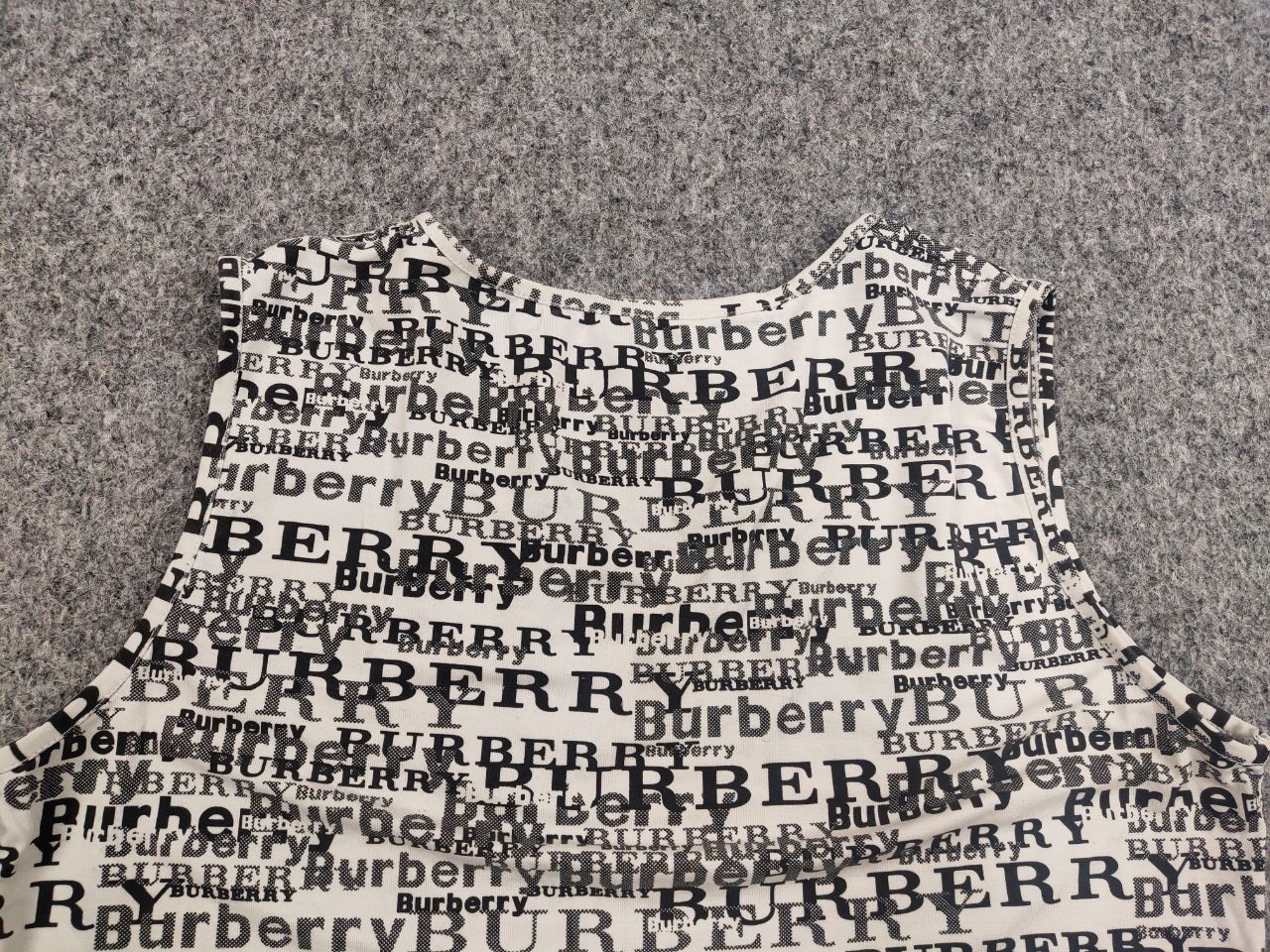 Burberry Burberry Vintage Authentic monogram Women's T-shirt tank top Size M / US 6-8 / IT 42-44 - 12 Thumbnail