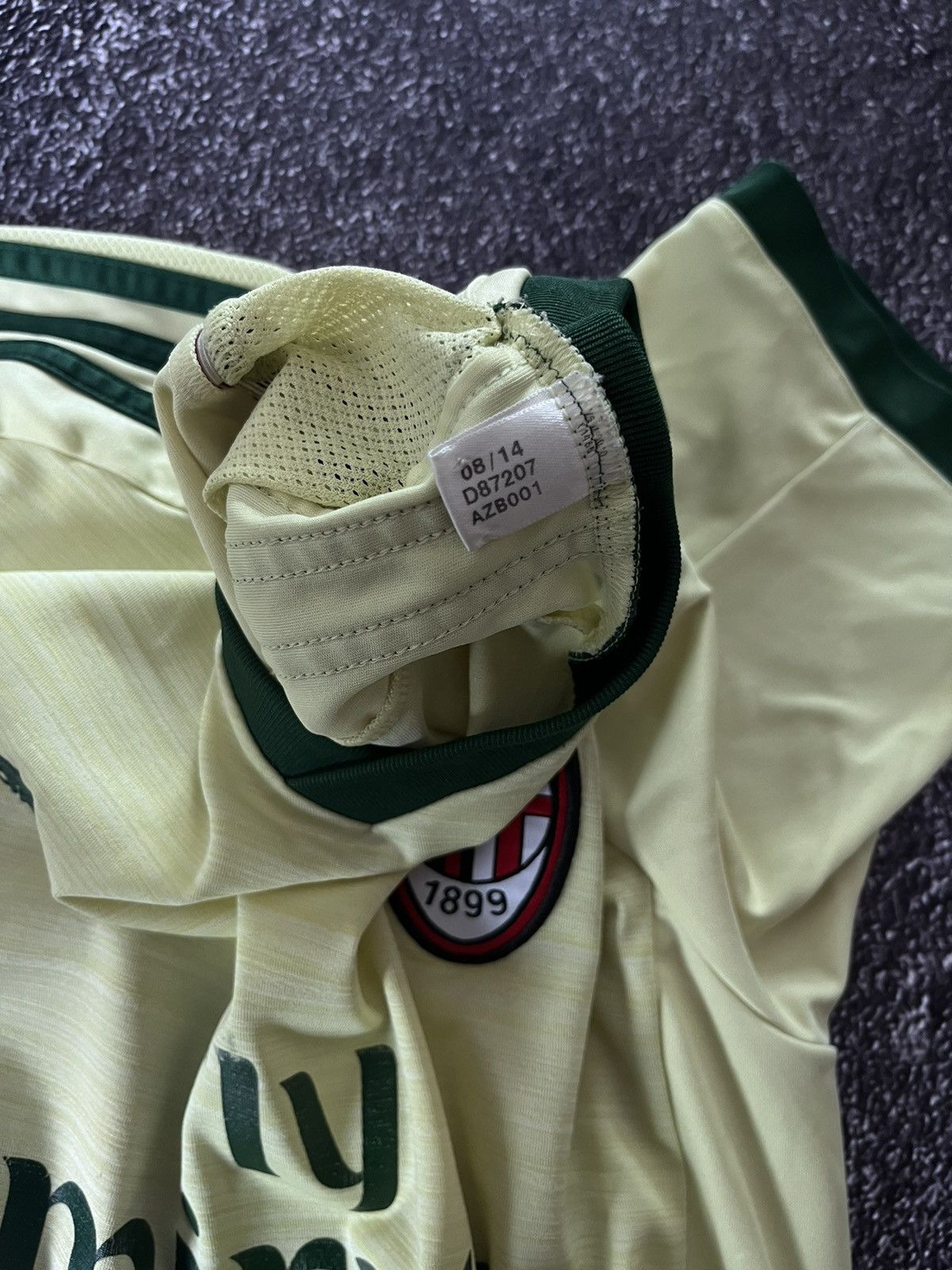 Adidas Adidas Milan 2013-14 Blokcore Soccer Jersey Size US S / EU 44-46 / 1 - 9 Thumbnail
