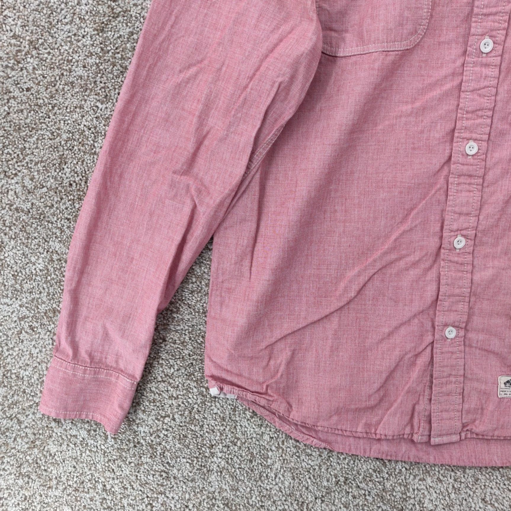 Vans VANS Shirt Mens Small S Red Regular Fit Long Sleeve Button Skate Size US S / EU 44-46 / 1 - 3 Thumbnail