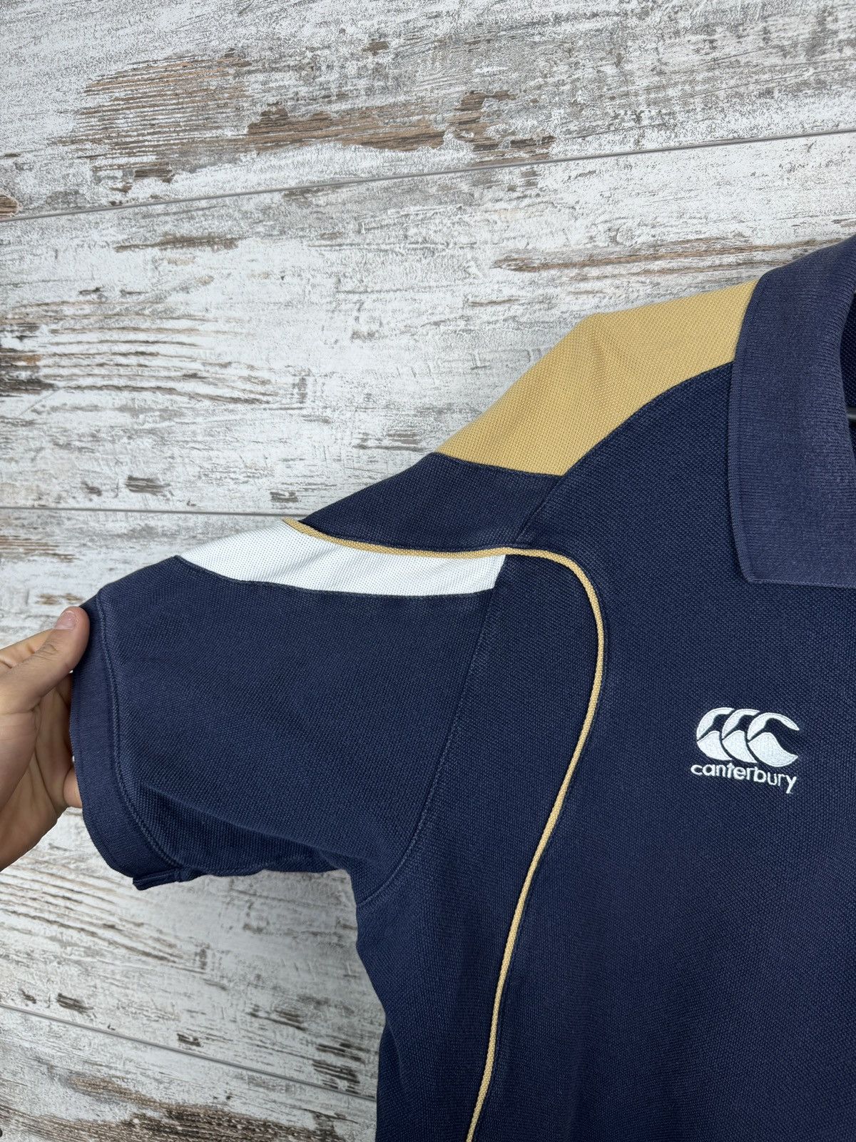Vintage Mens Vintage Canterbury Scotland rugby polos T-shirt jersey Size US XL / EU 56 / 4 - 7 Thumbnail
